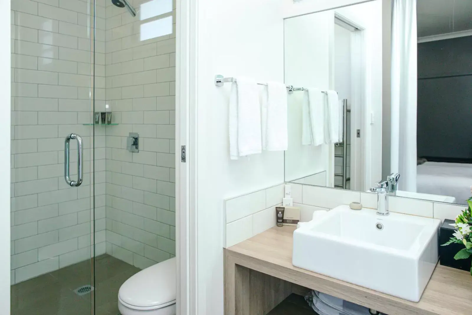 Bathroom in Art Deco Masonic Hotel