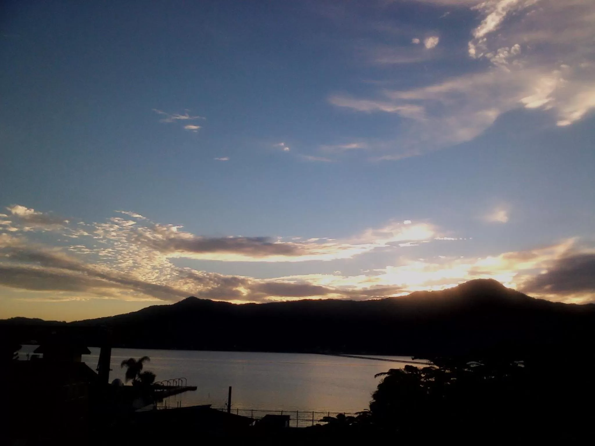 Lake view in Pousada Green
