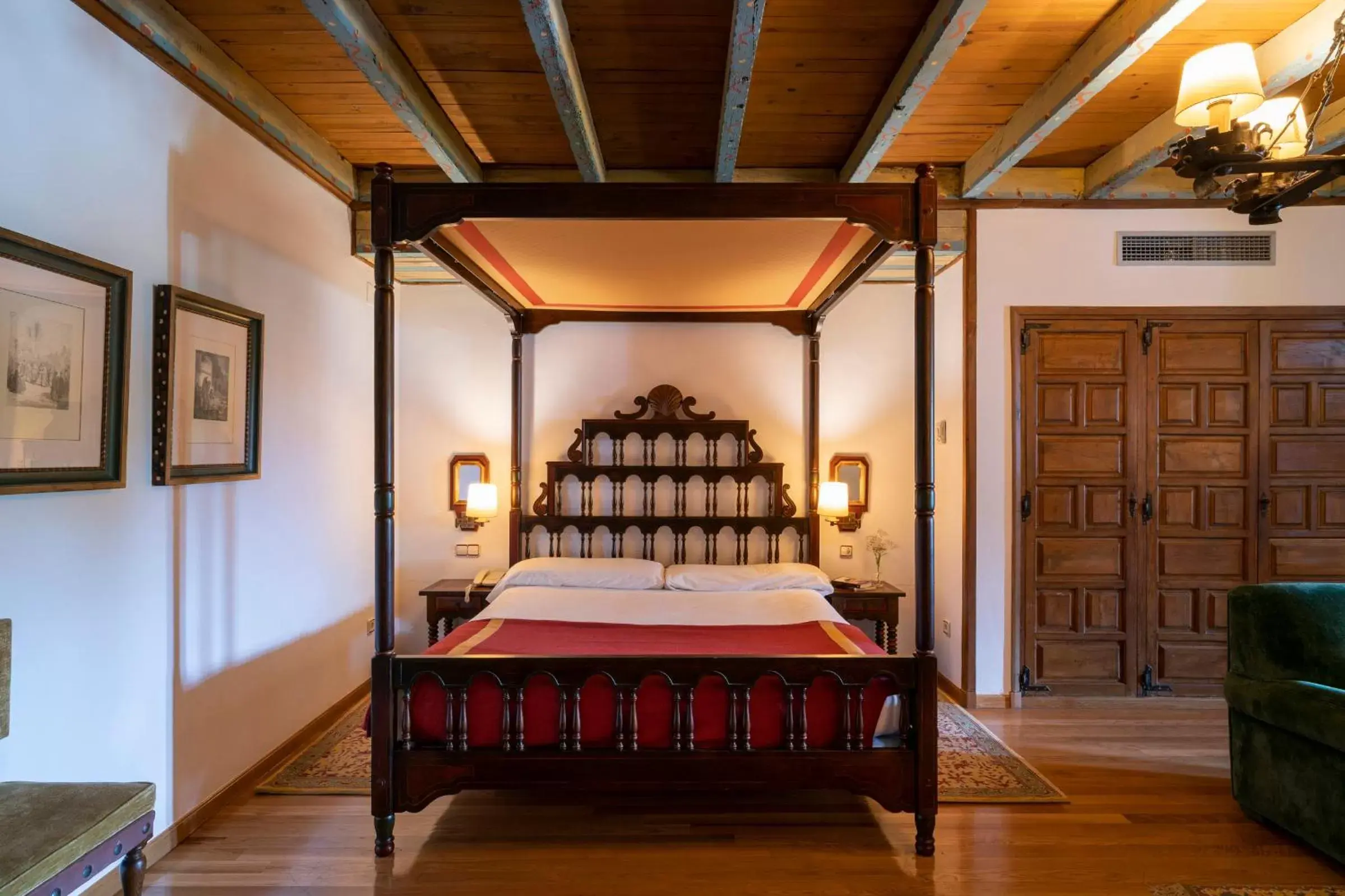 Bedroom, Bed in Parador de Vilalba