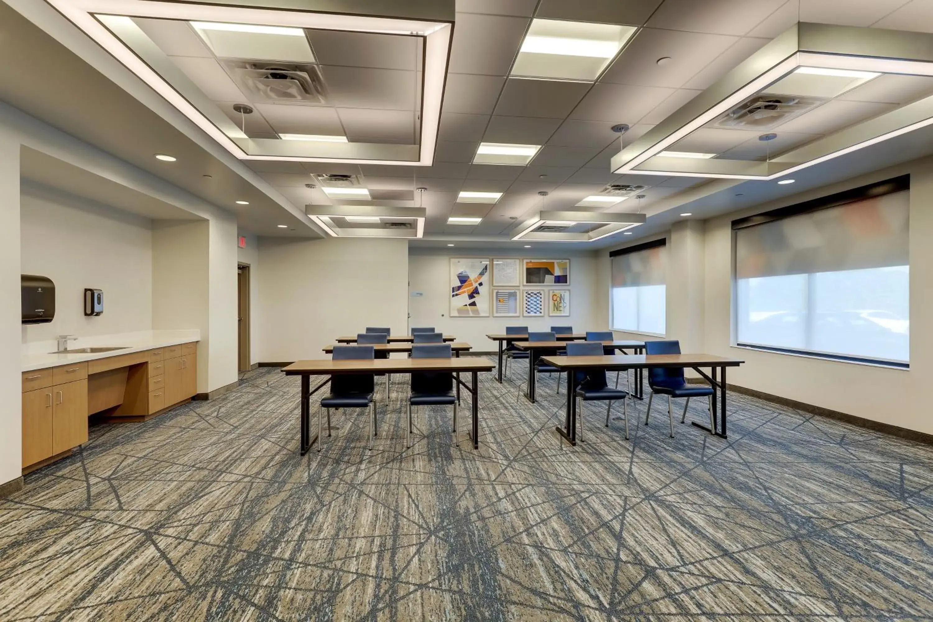 Meeting/conference room in Holiday Inn Express Holly Springs - Raleigh Area, an IHG Hotel