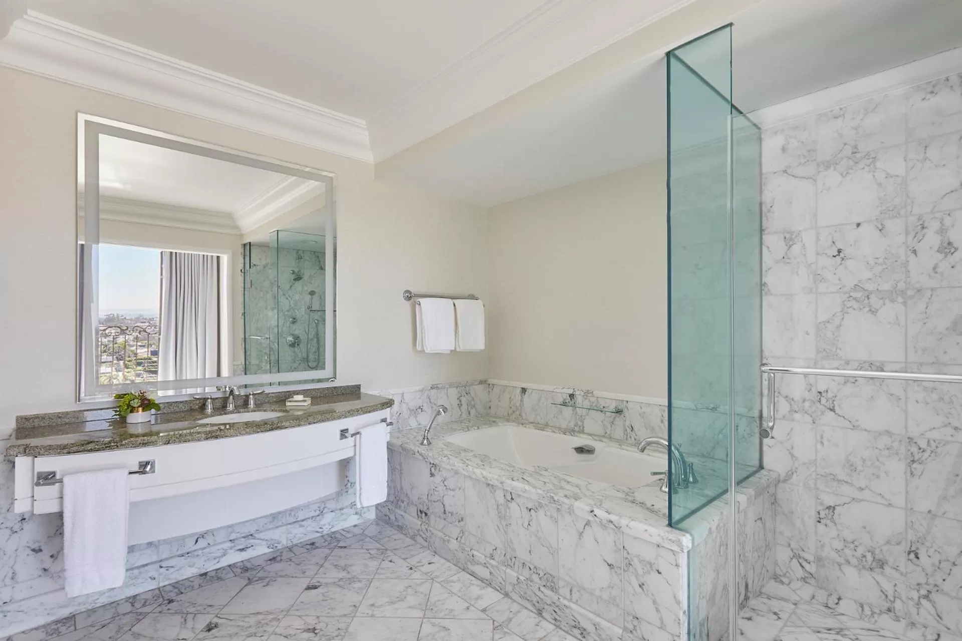 Bathroom in Beverly Wilshire, A Four Seasons Hotel