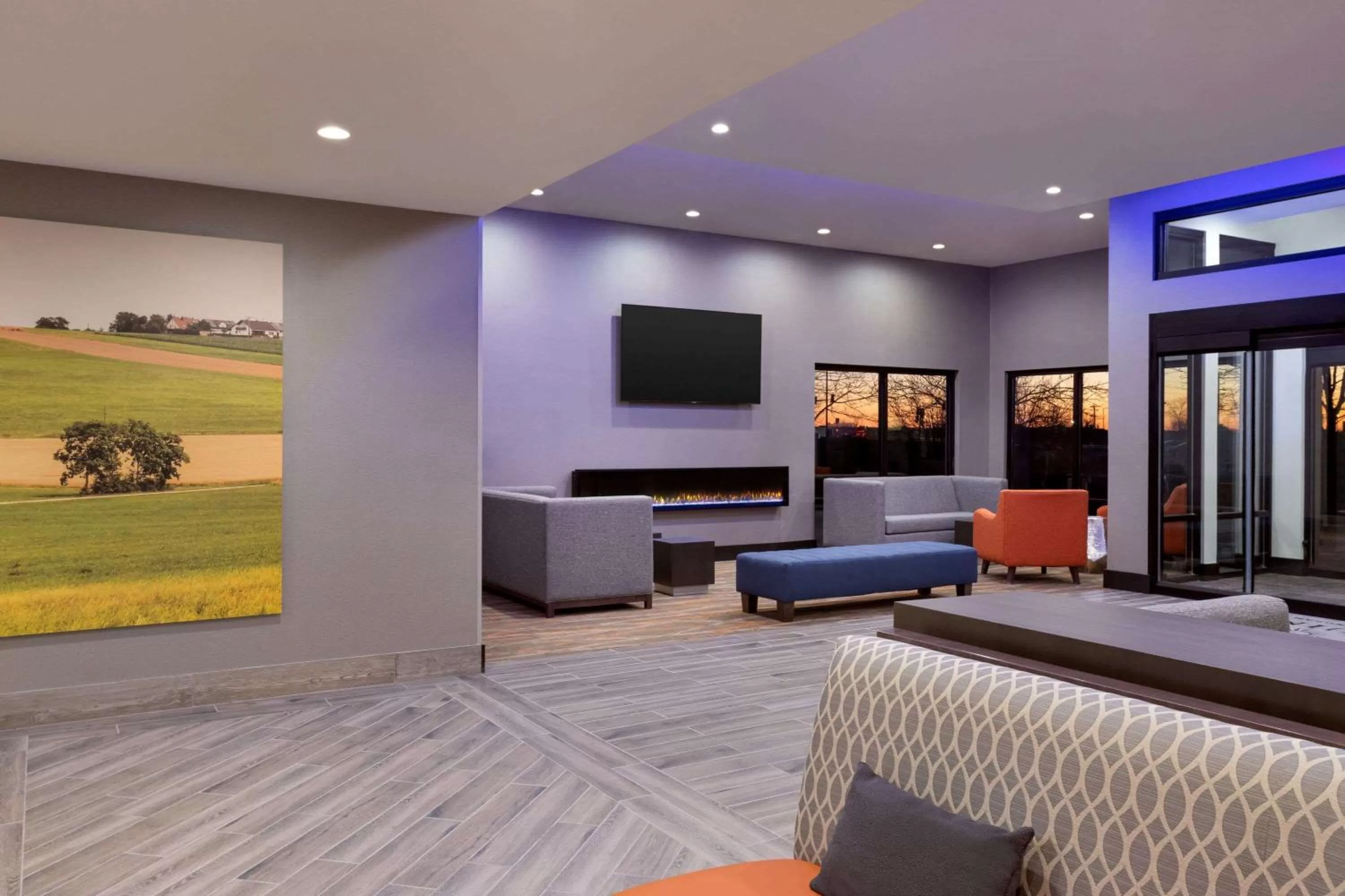 Lobby or reception in La Quinta Inn & Suites by Wyndham St Louis Route 66