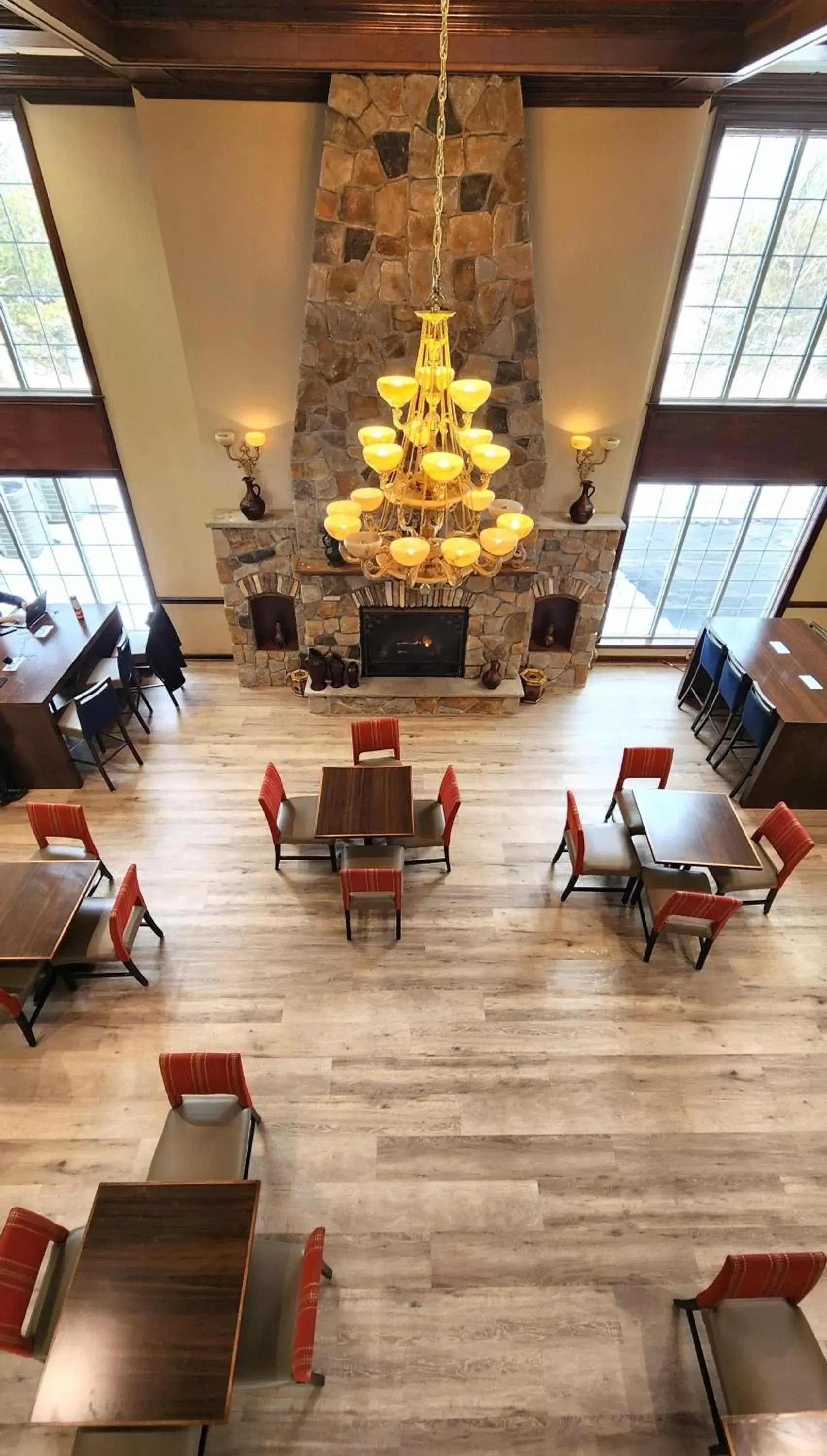 Seating area in Comfort Inn & Suites Mount Pocono