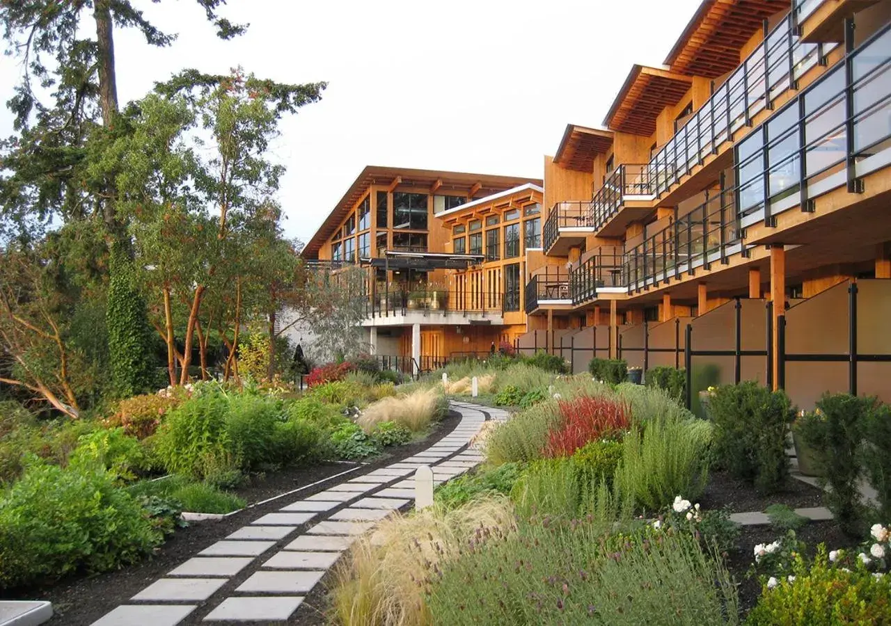 Property building in Brentwood Bay Resort
