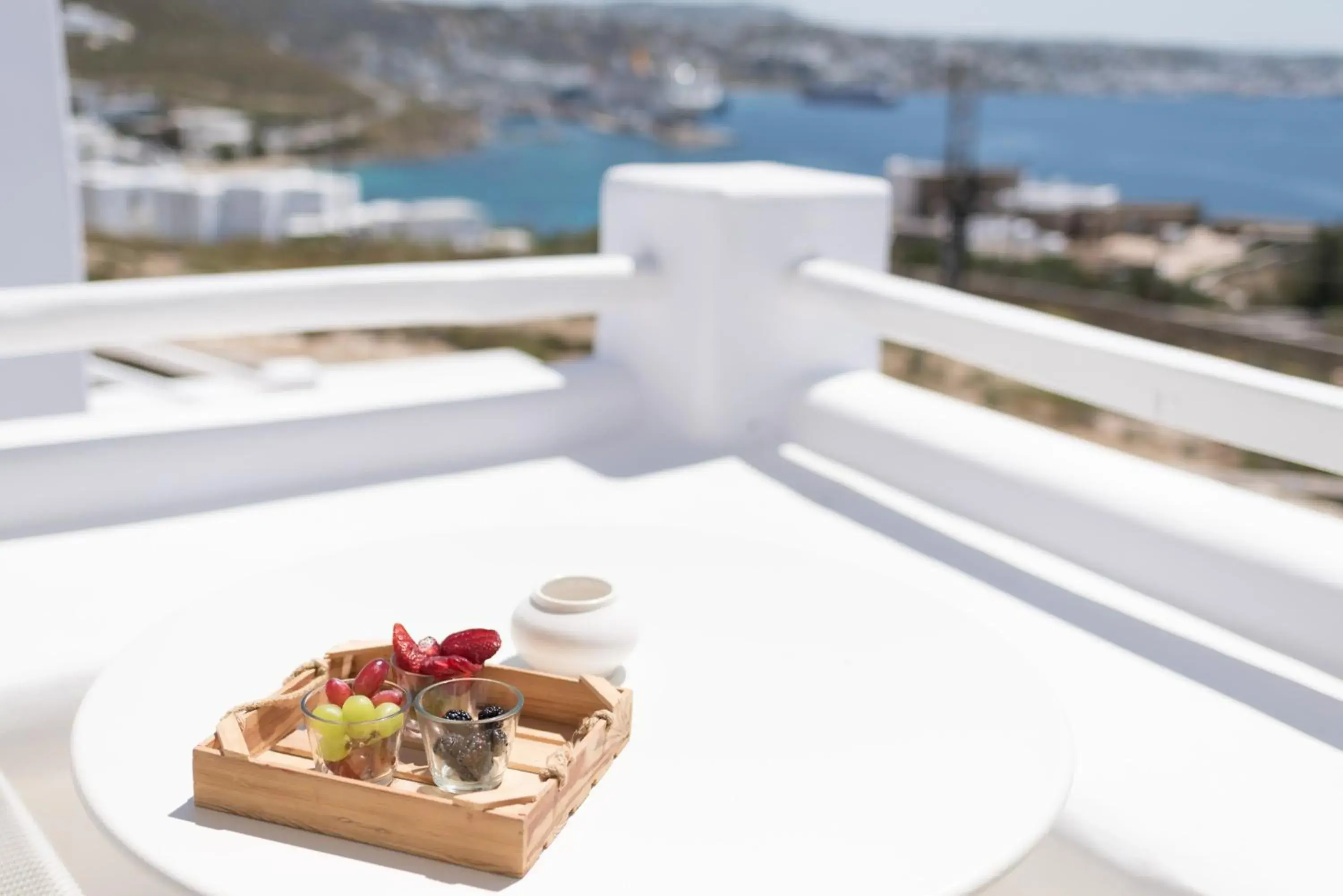 Balcony/Terrace in Rocabella Mykonos Hotel