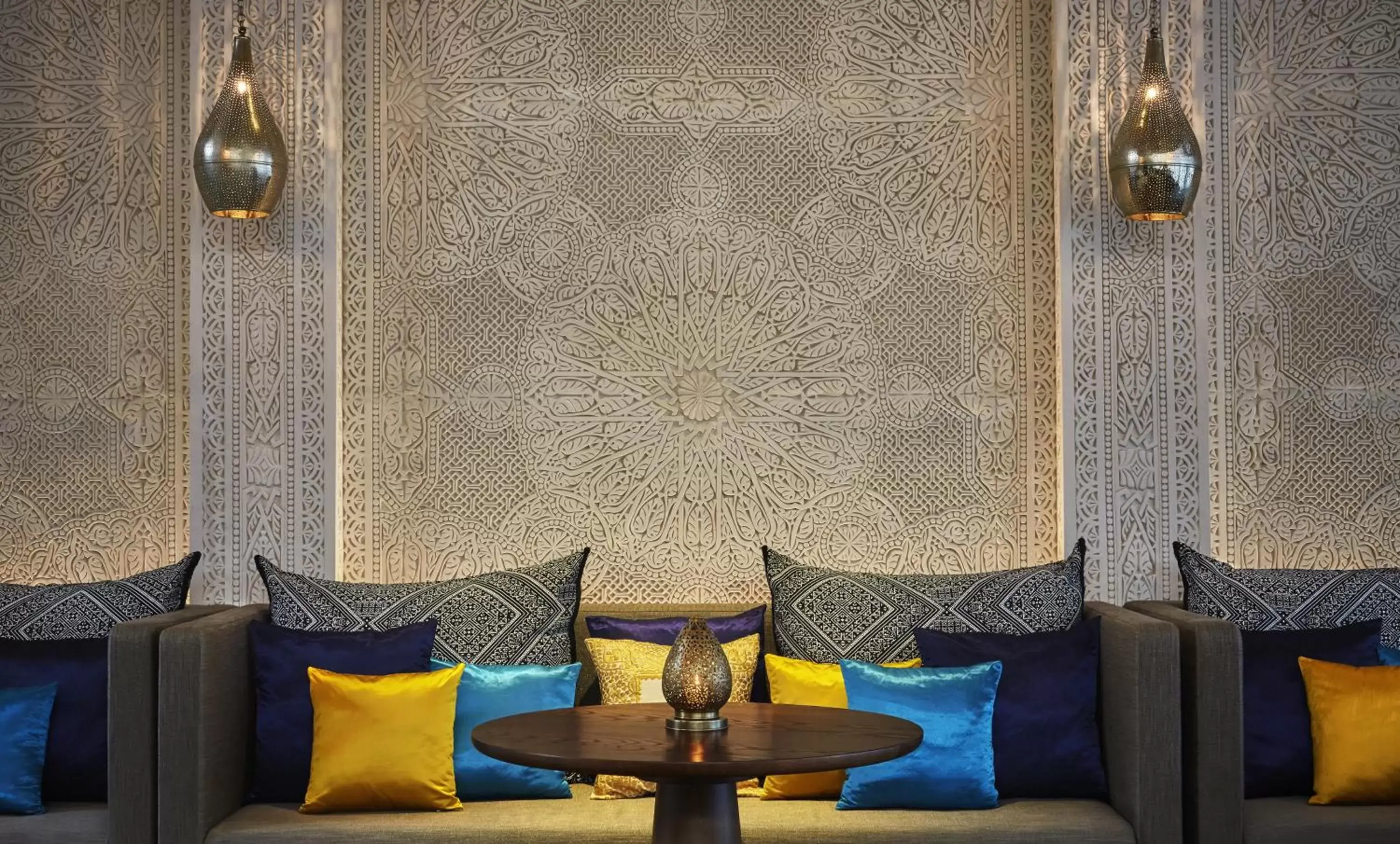 Decorative detail, Seating Area in Four Seasons Hotel Casablanca
