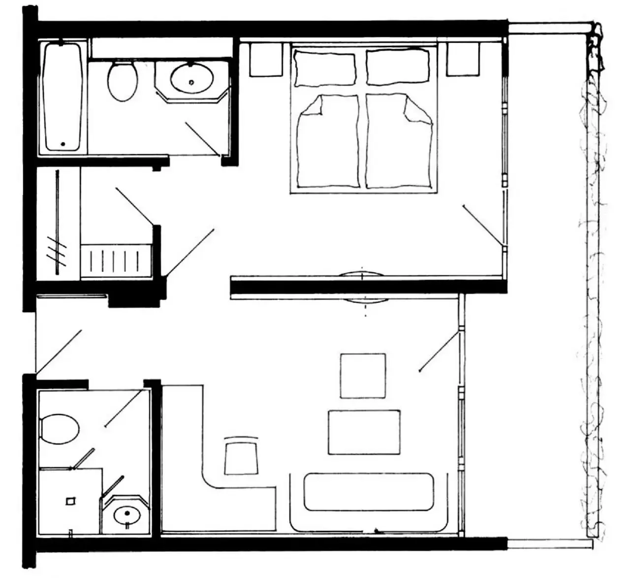 Floor Plan in AllgäuStern Hotel