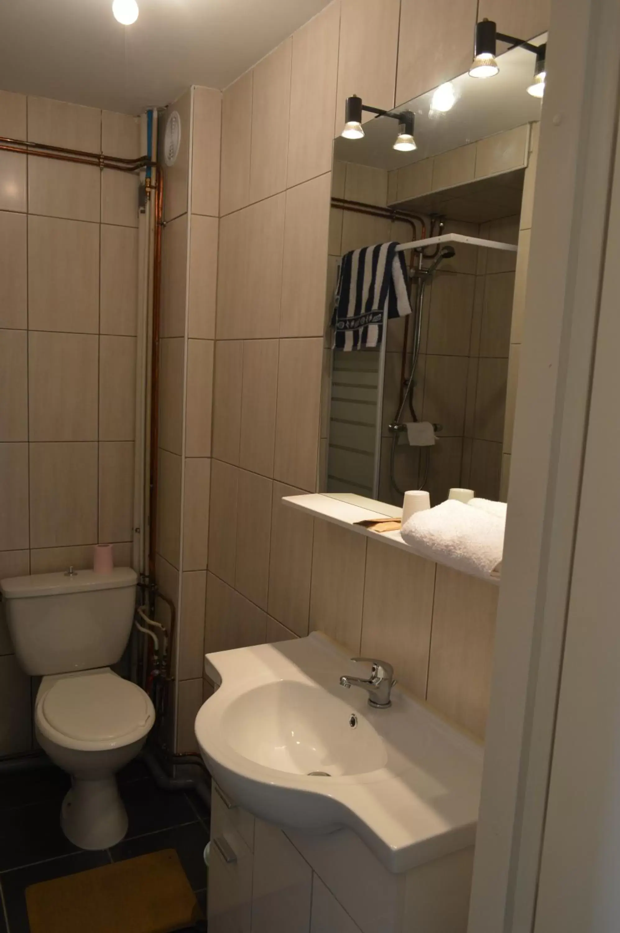 Toilet, Bathroom in Hôtel Timgad