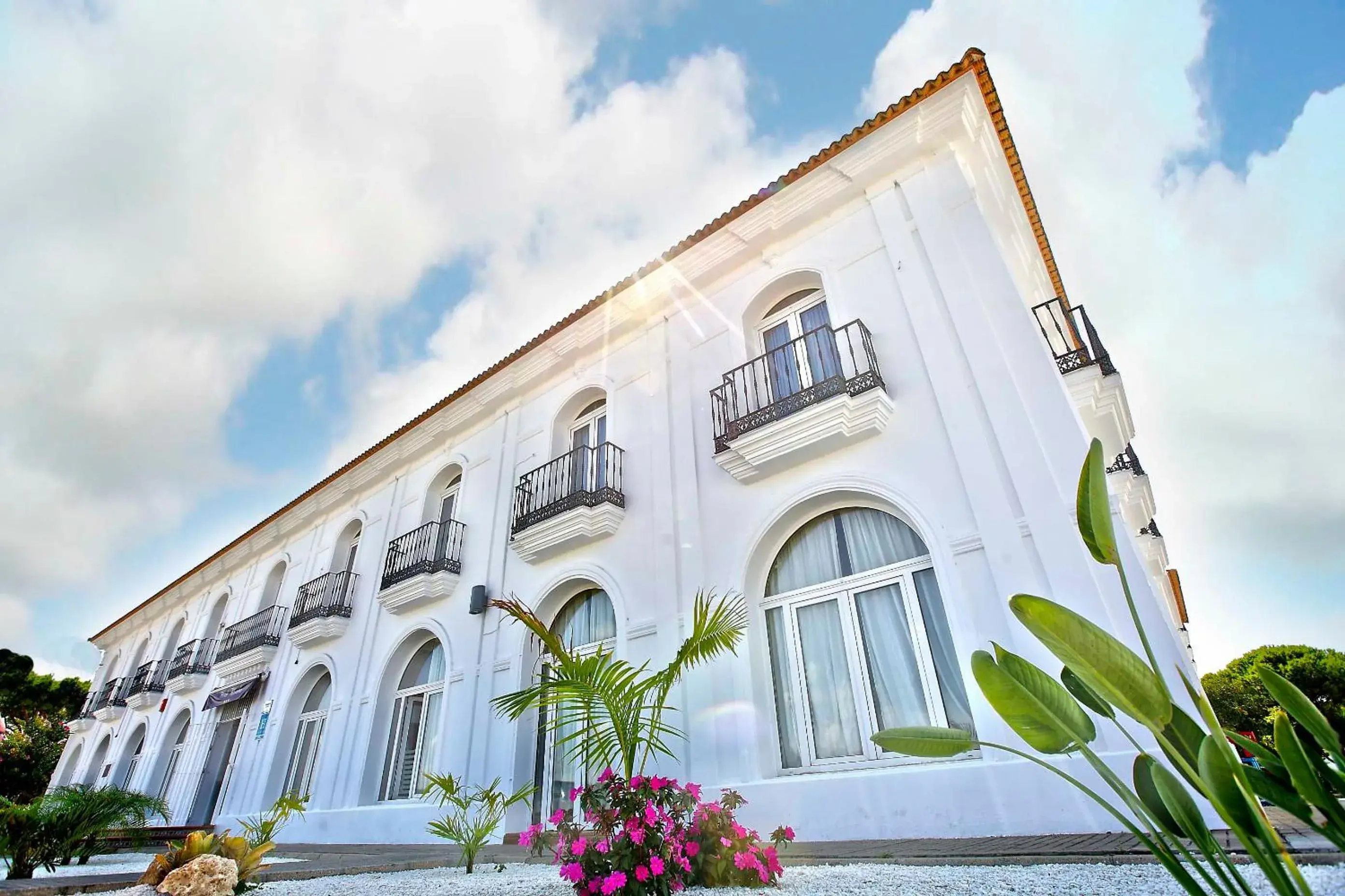 Facade/entrance in Hotel Albaida Nature