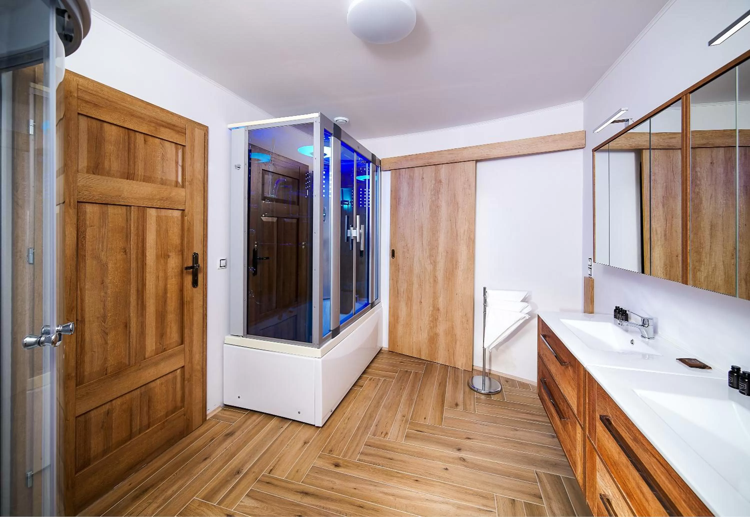 Bathroom in Hotel Dymník