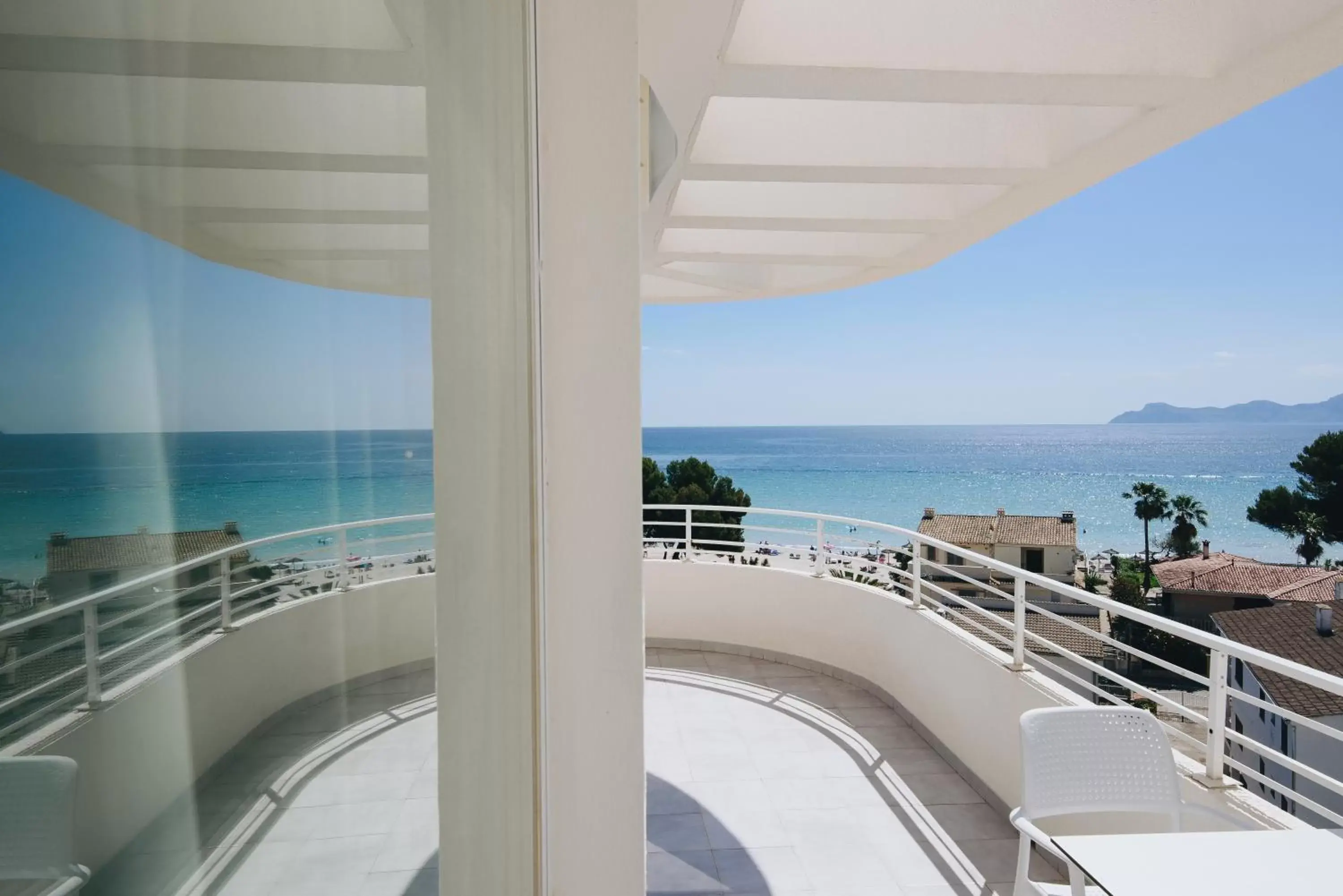 Balcony/Terrace, Sea View in Hotel Ivory Playa Sports & Spa