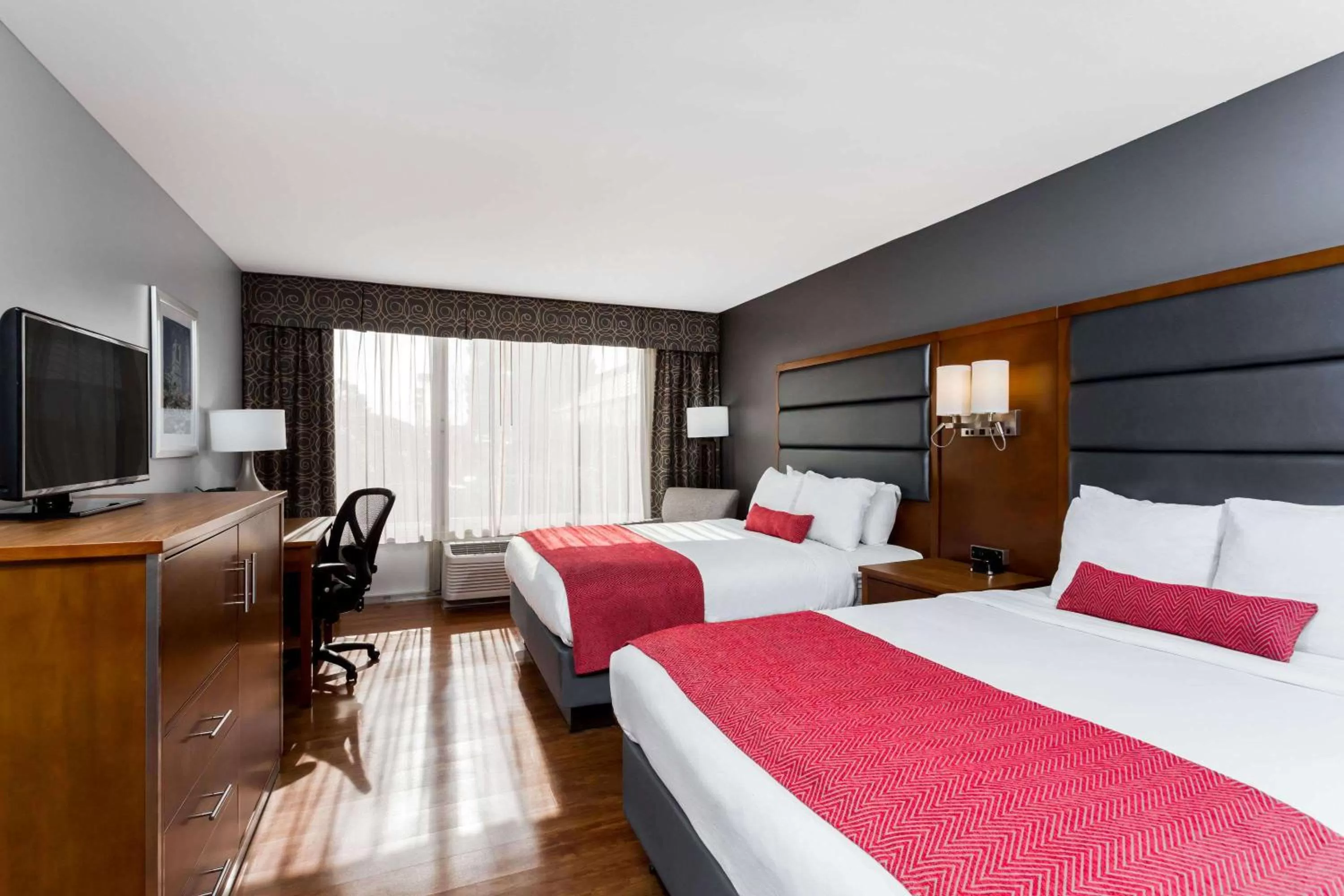 Photo of the whole room, Bed in Wyndham Garden Greensboro