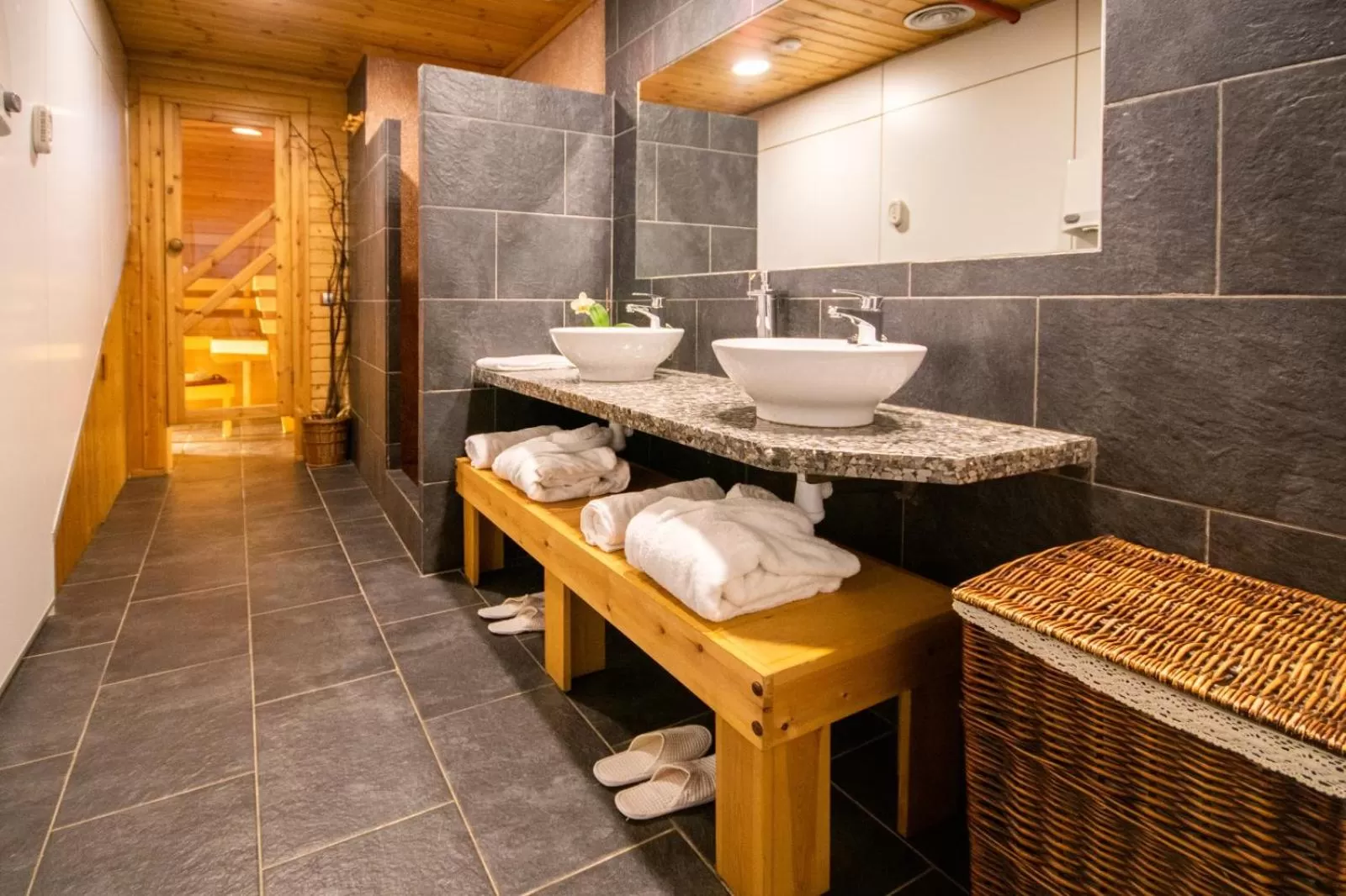 Sauna in Hotel Somlom - ECO Friendly Montseny