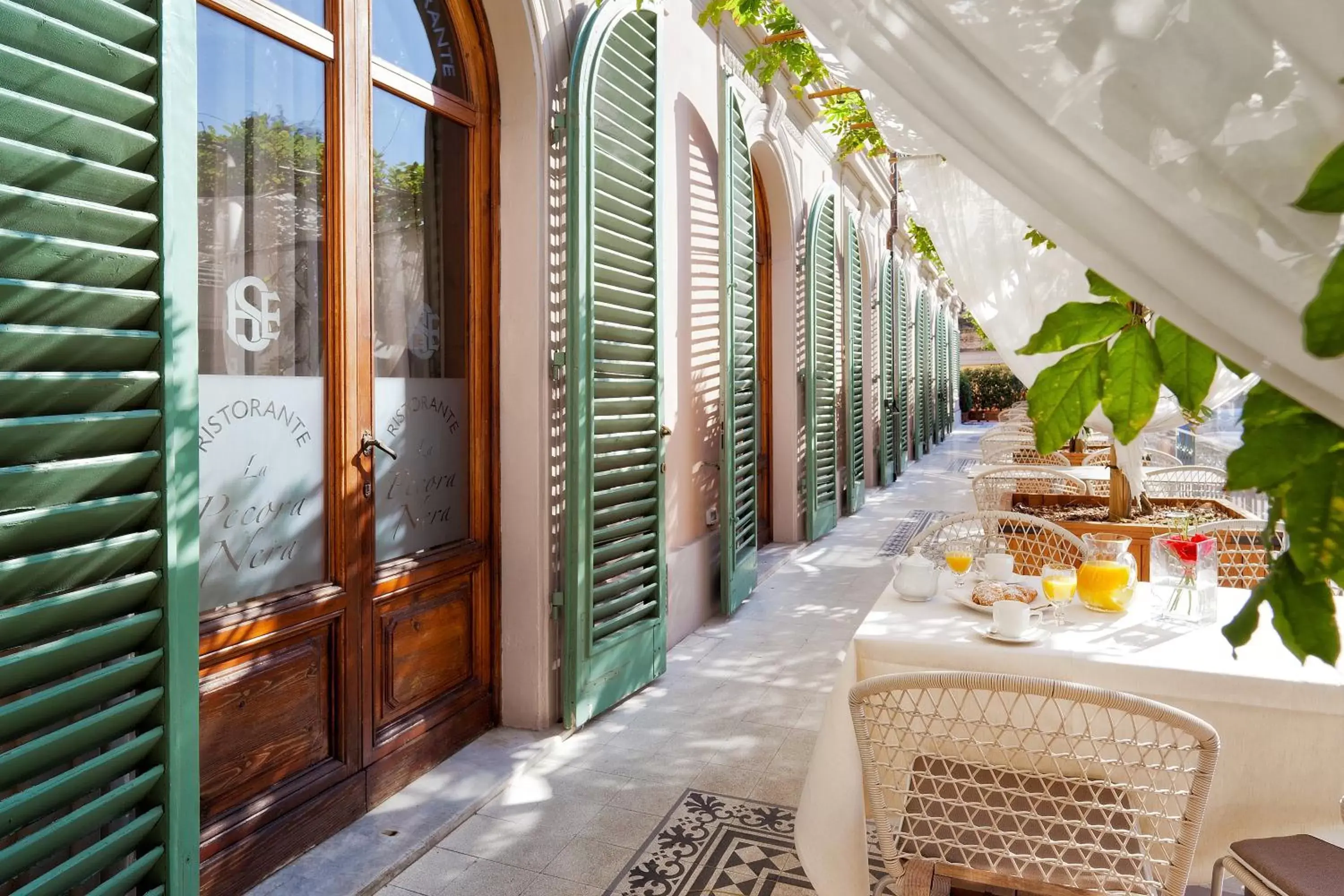 Balcony/Terrace in Hotel Ercolini & Savi