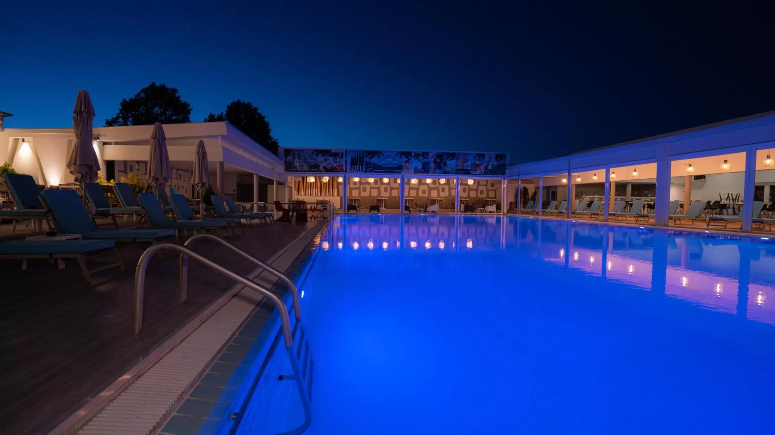 Swimming pool in Pantelidis Hotel & Spa