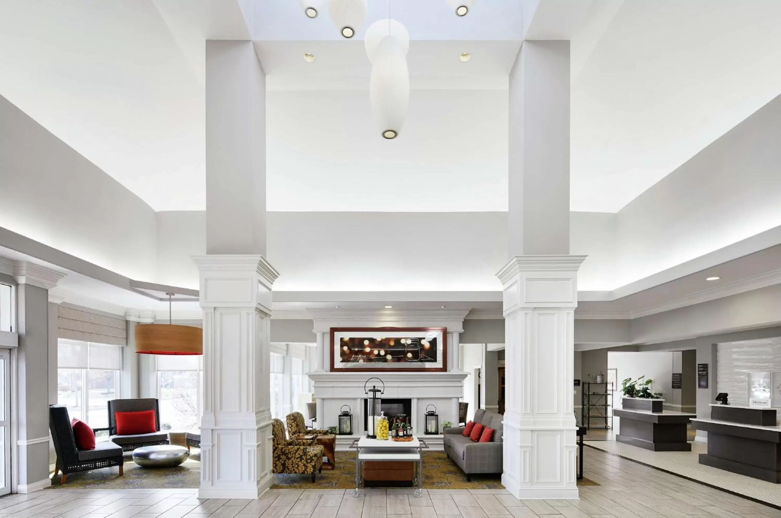 Lobby or reception, Lobby/Reception in Hilton Garden Inn Champaign/ Urbana