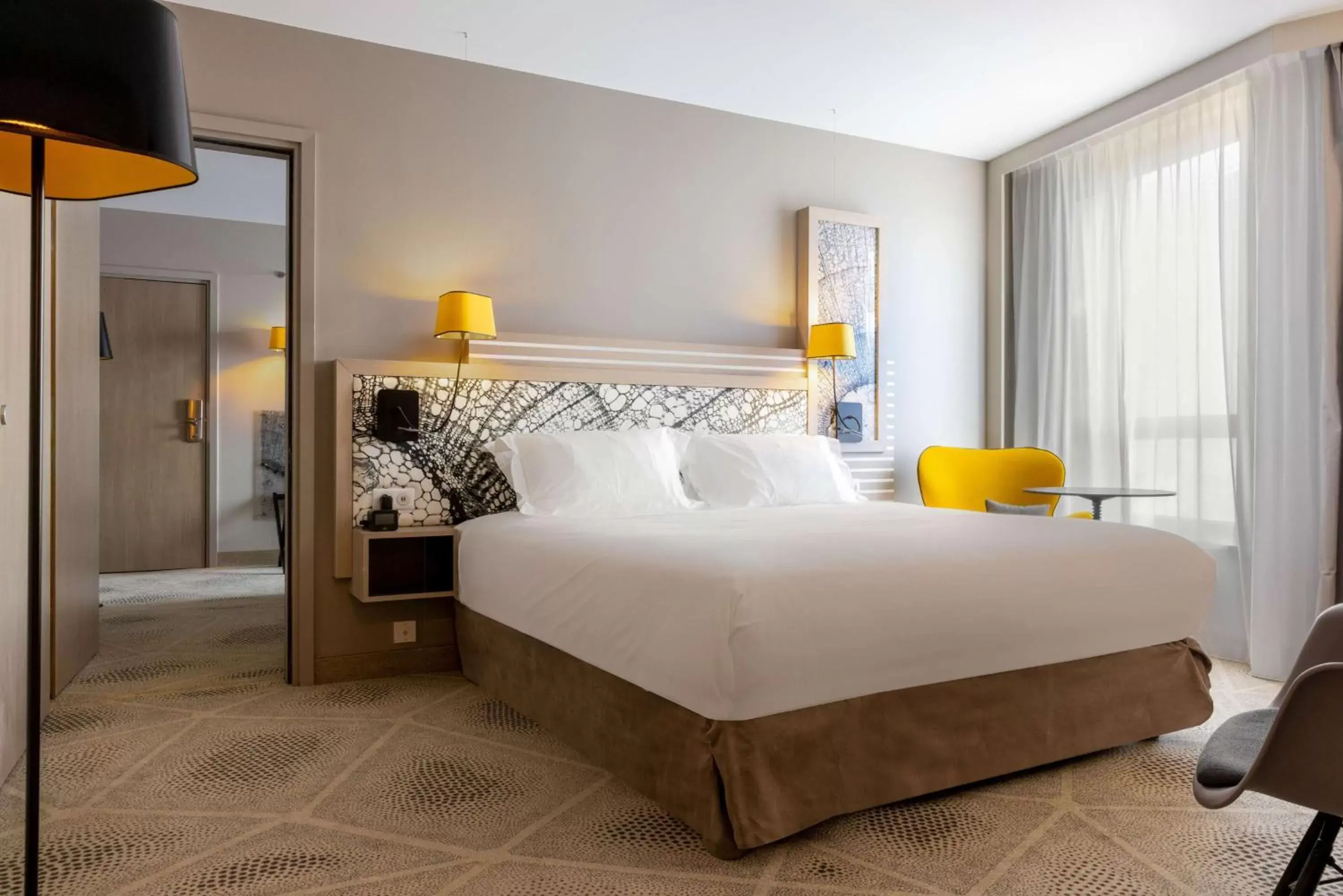 Bed in Hilton Garden Inn Paris Massy