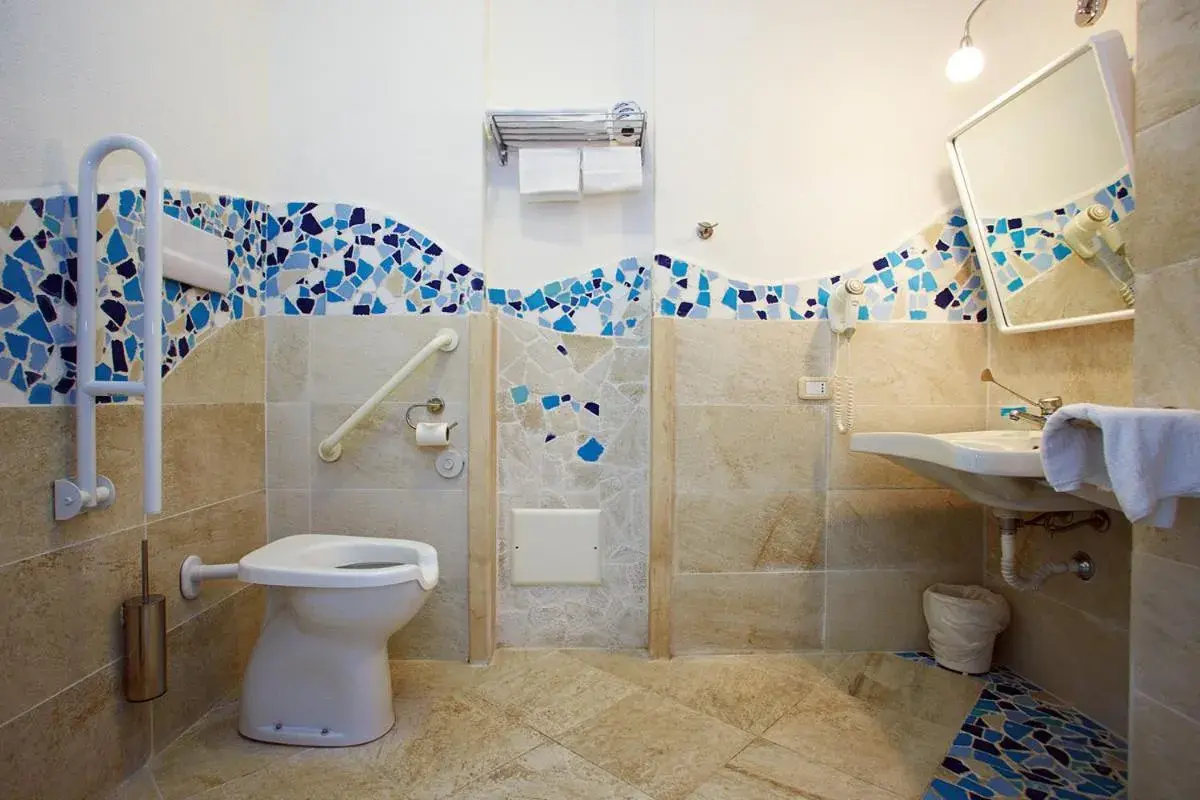 Toilet, Bathroom in Hotel Corallaro