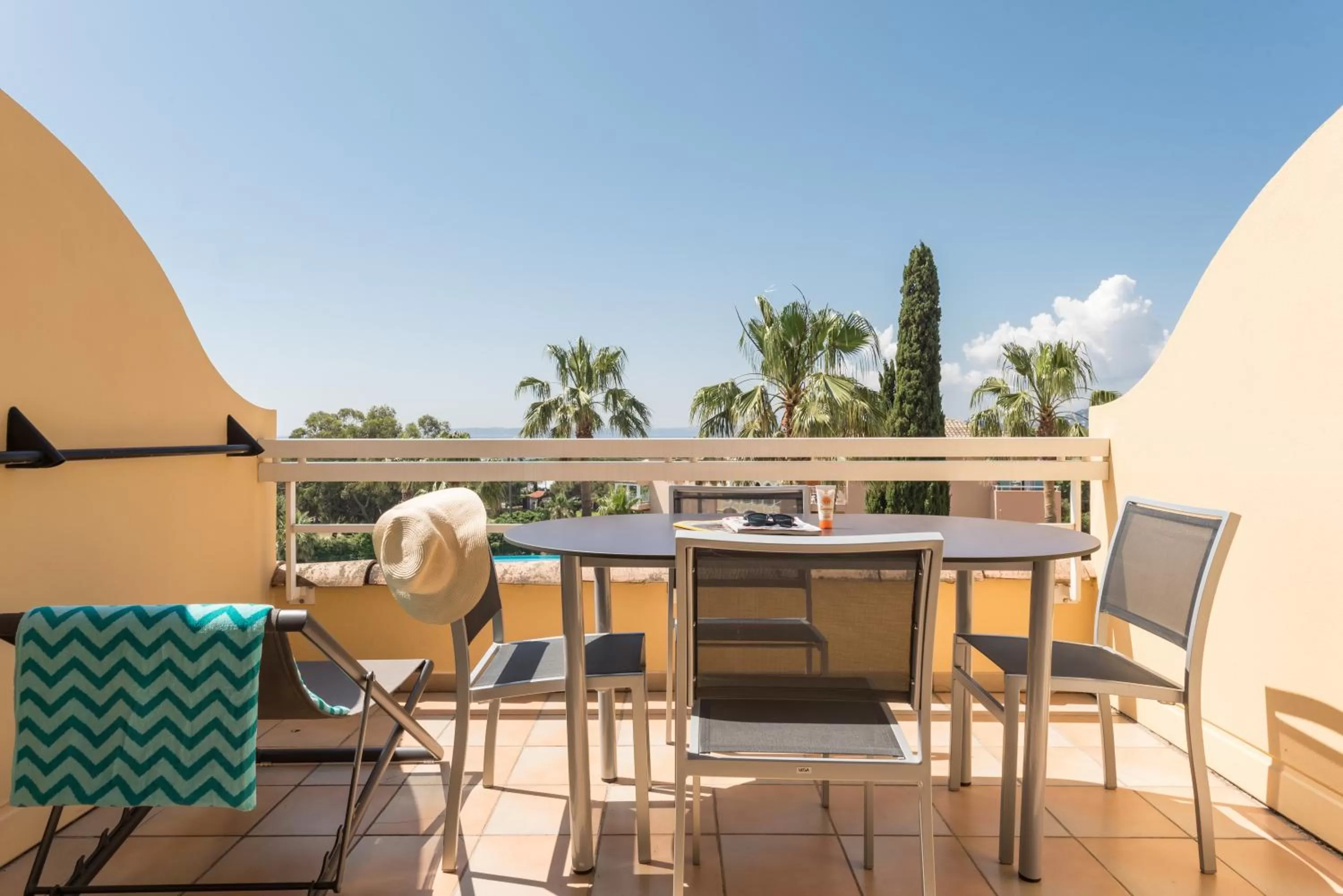 Patio in Pierre & Vacances Residence Les Rivages des Issambres