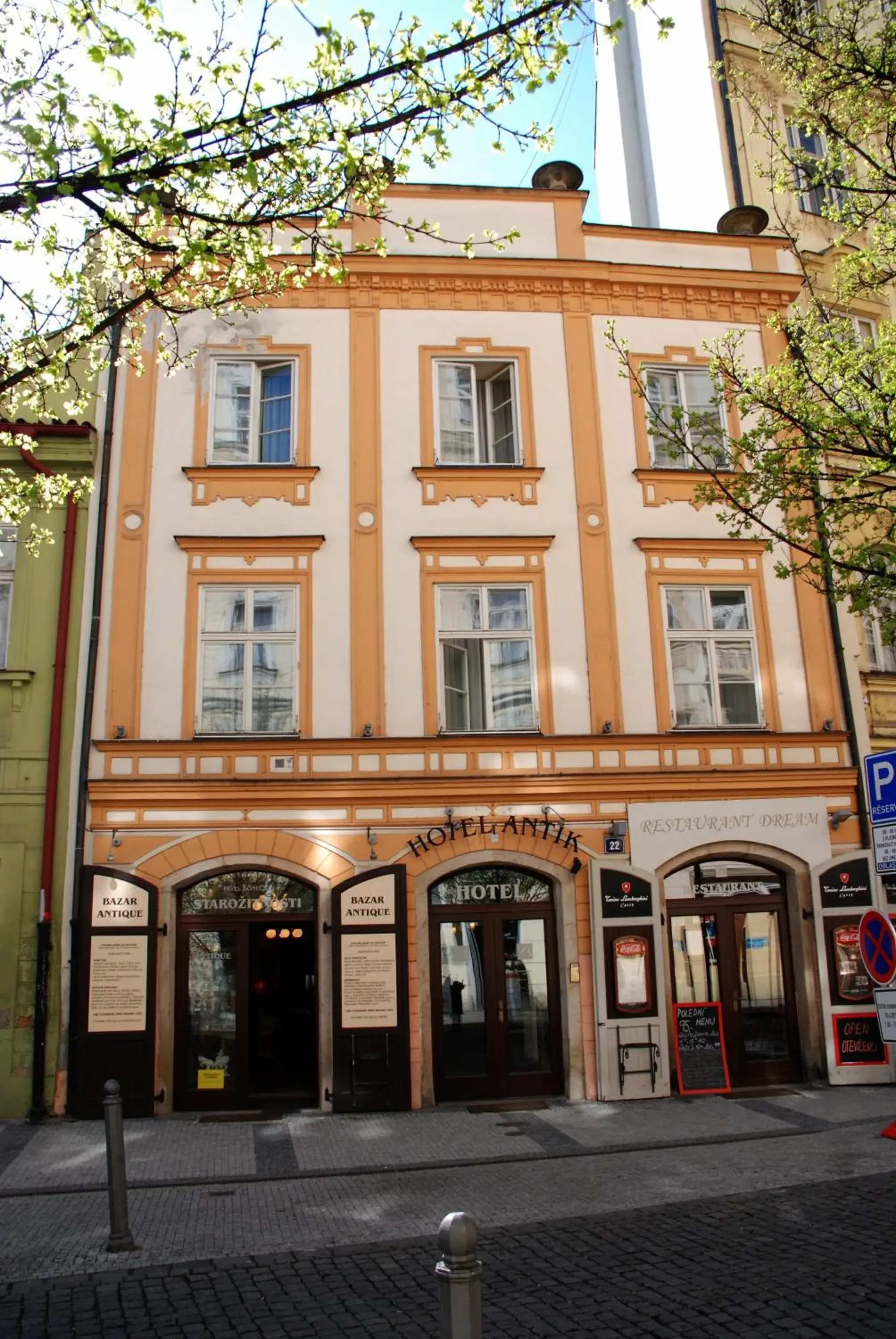 Facade/entrance, Property Building in Antik Hotel Prague