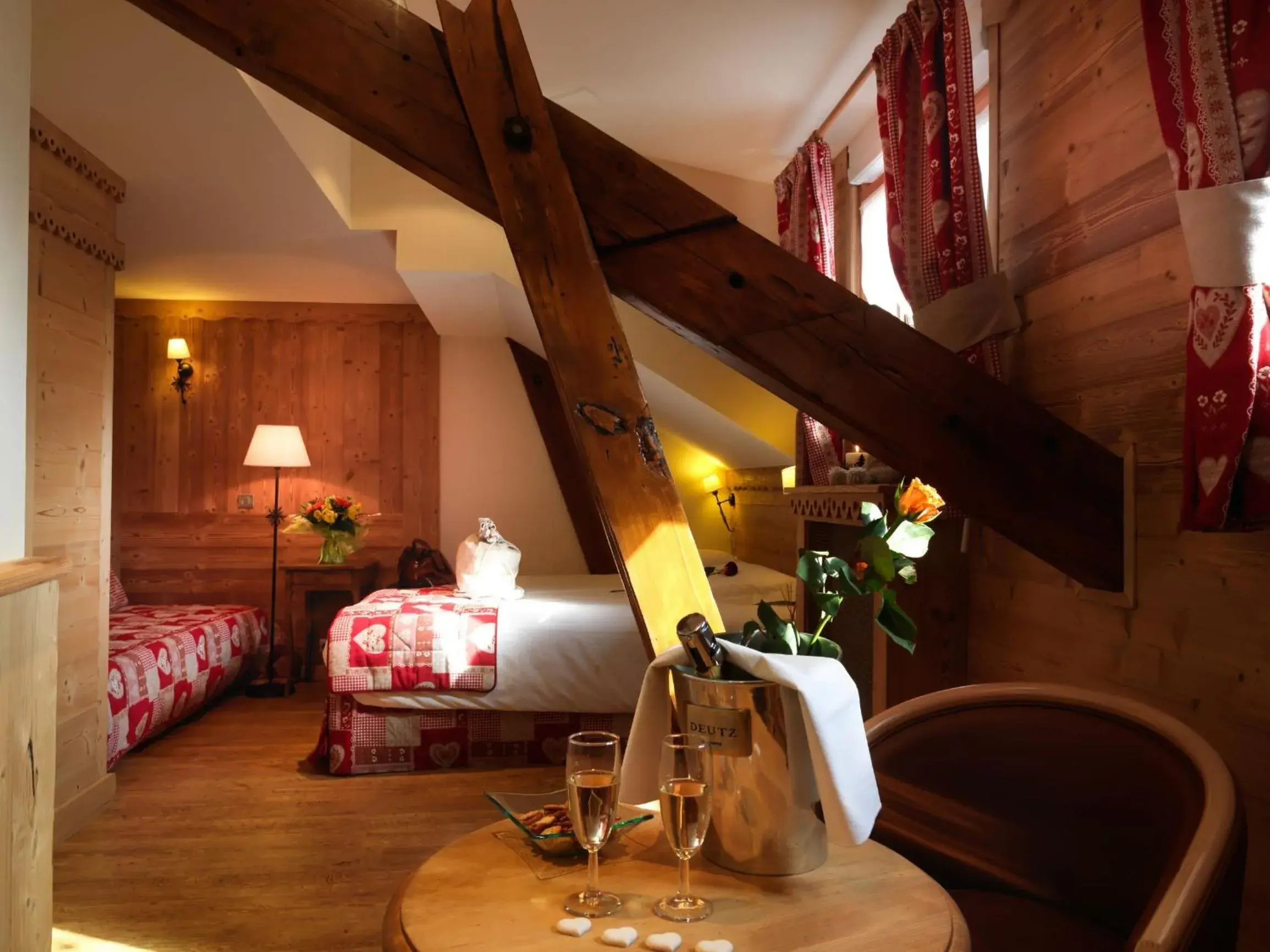 Bedroom in Auberge du Manoir