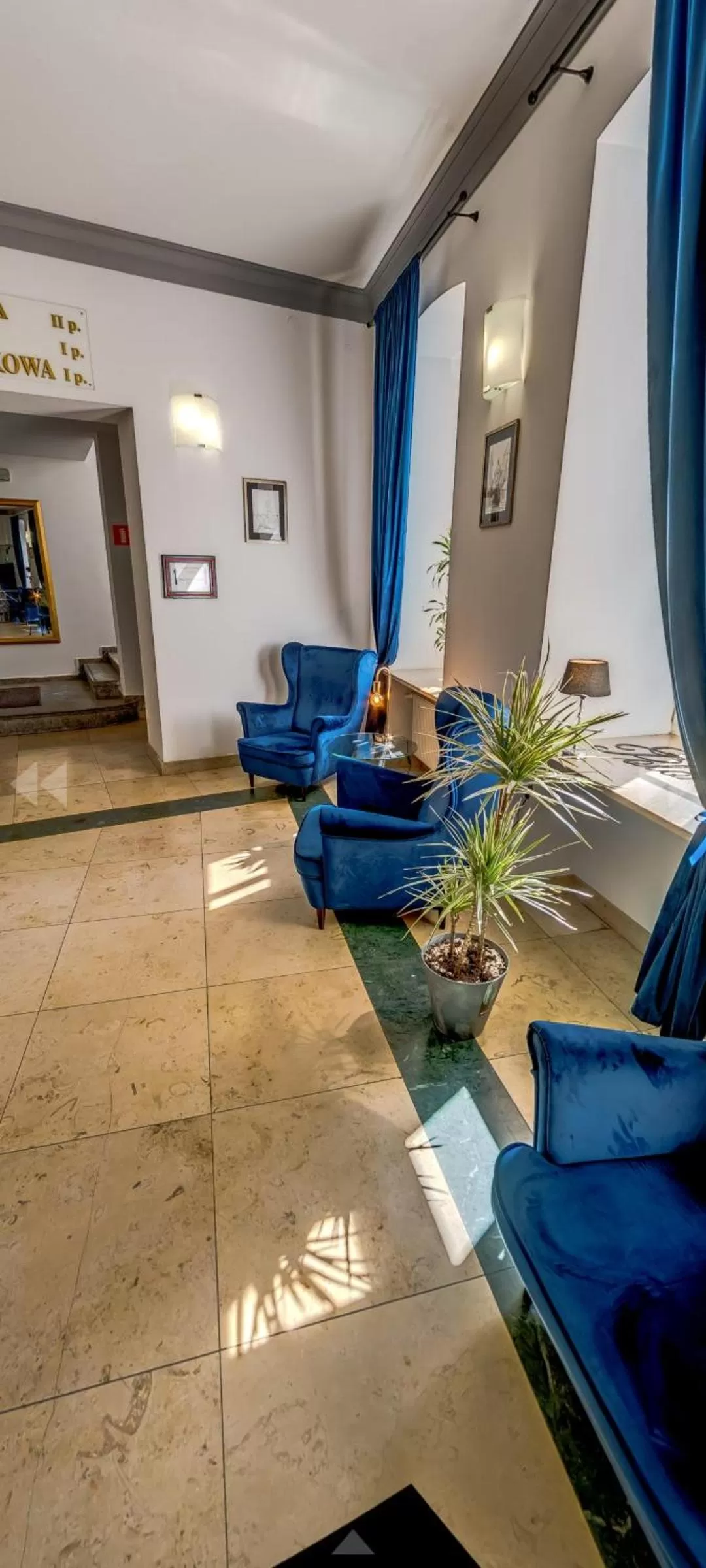 Lobby or reception in Great Polonia Wrocław Tumski