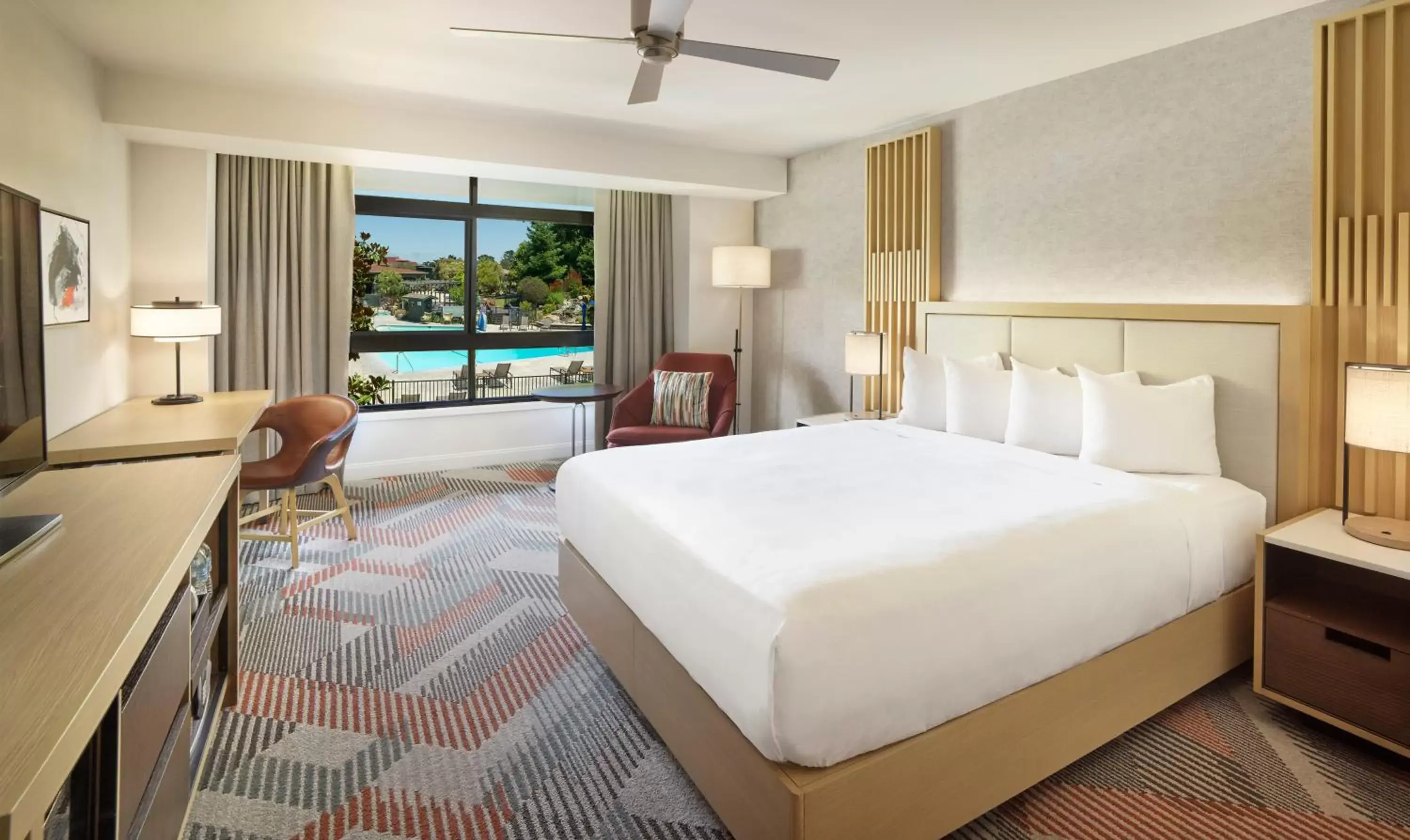 King Room with Pool View in Hyatt Regency Monterey Hotel and Spa