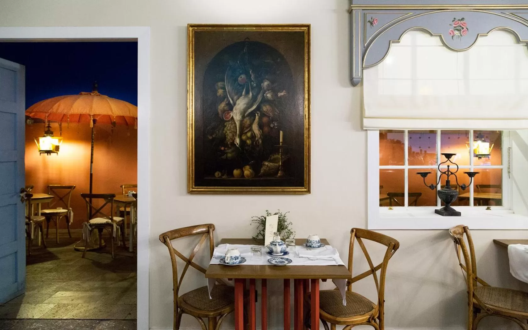 Restaurant/places to eat in Hotel Hacienda de Abajo-Adults Only-Lujo