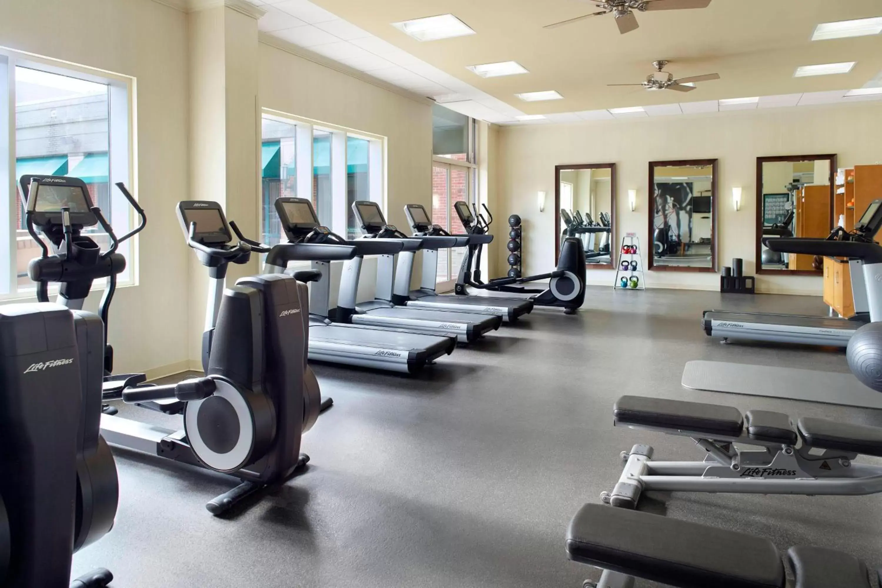 Fitness centre/facilities, Fitness Center/Facilities in Augusta Marriott at the Convention Center