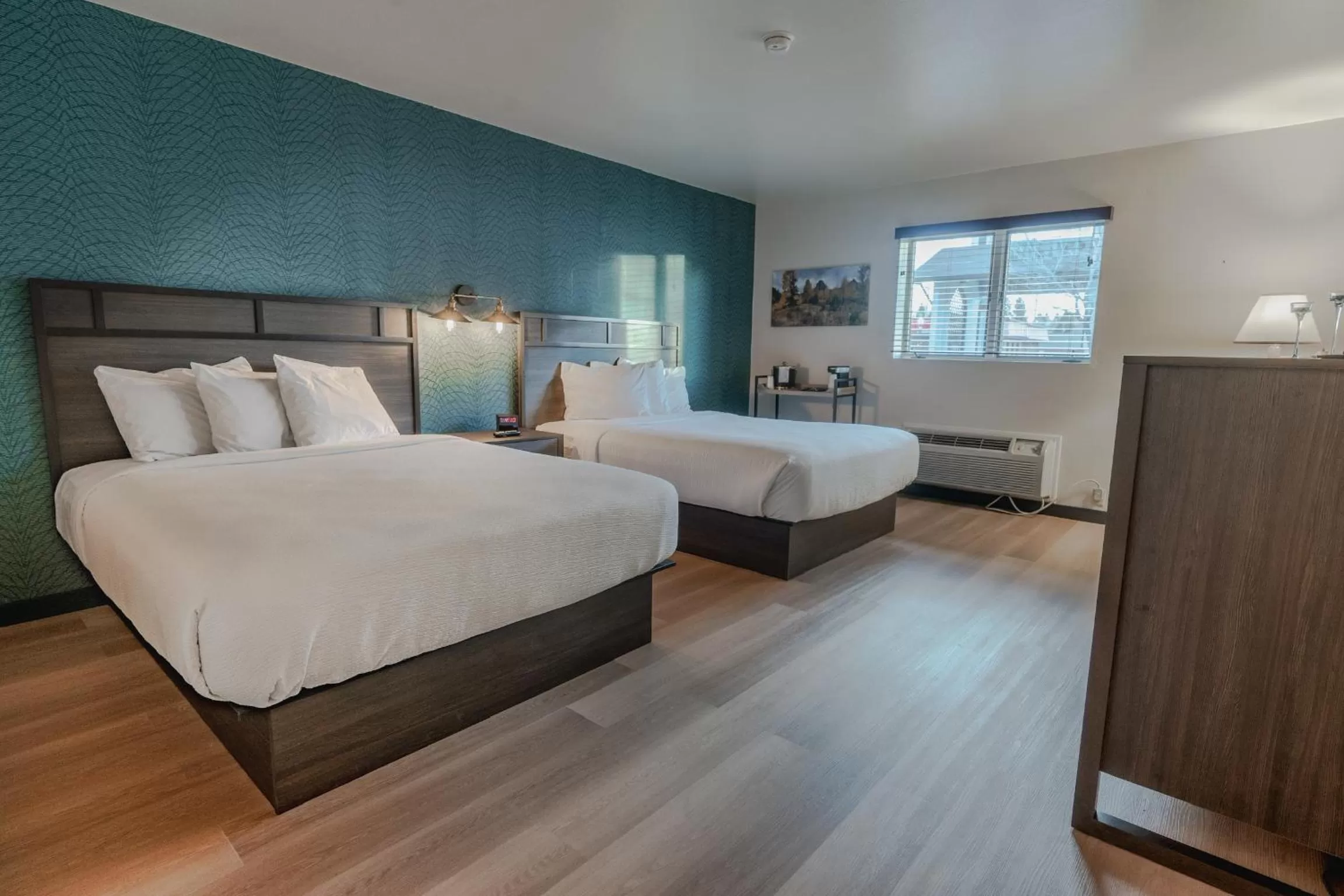 Bed in The Scout INN