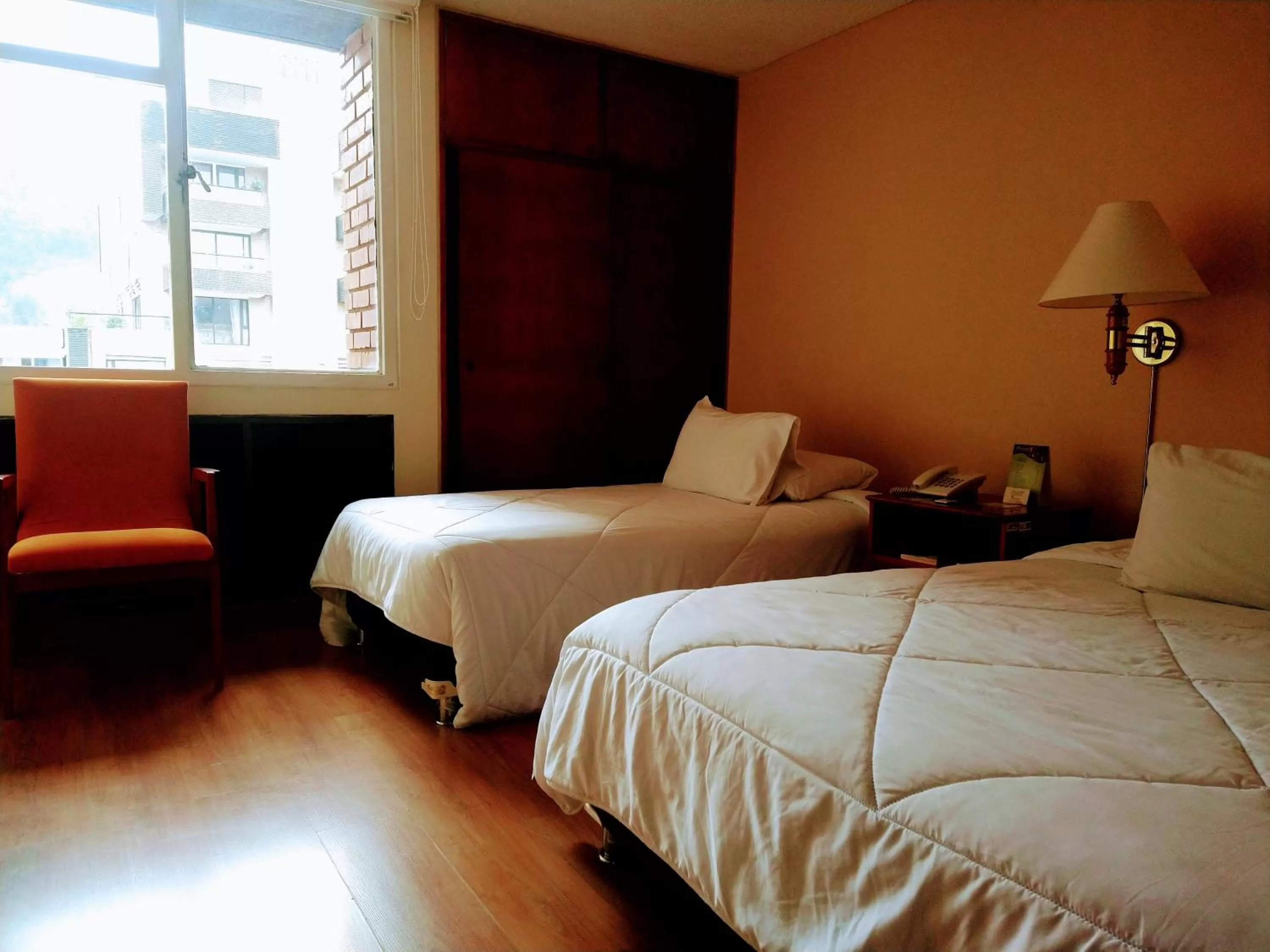 Bed in Hotel Morasurco