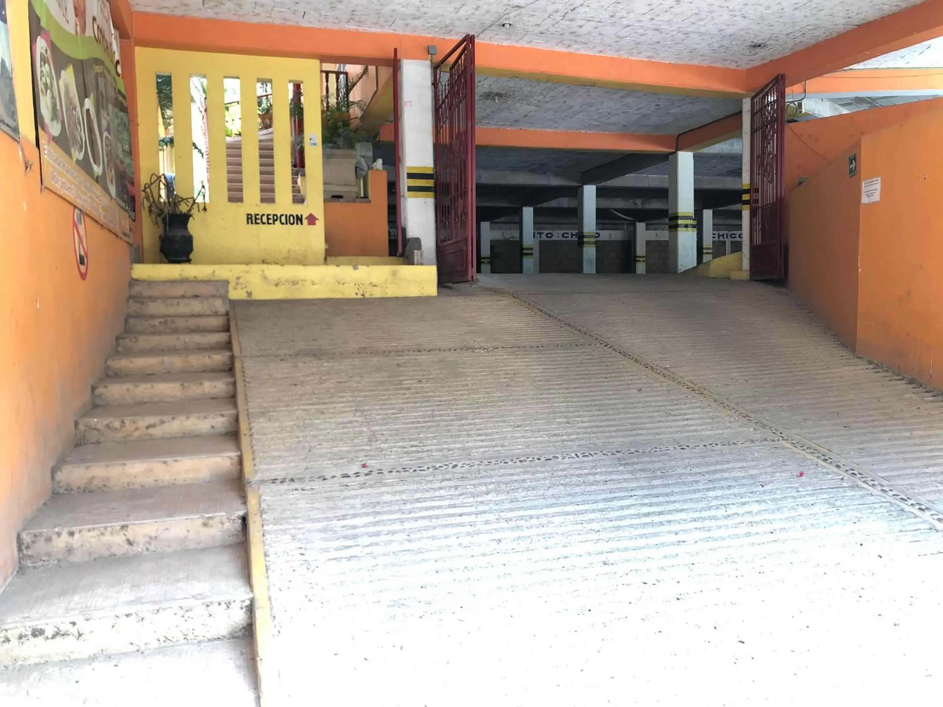 Facade/entrance in Hotel Paraiso Huasteco