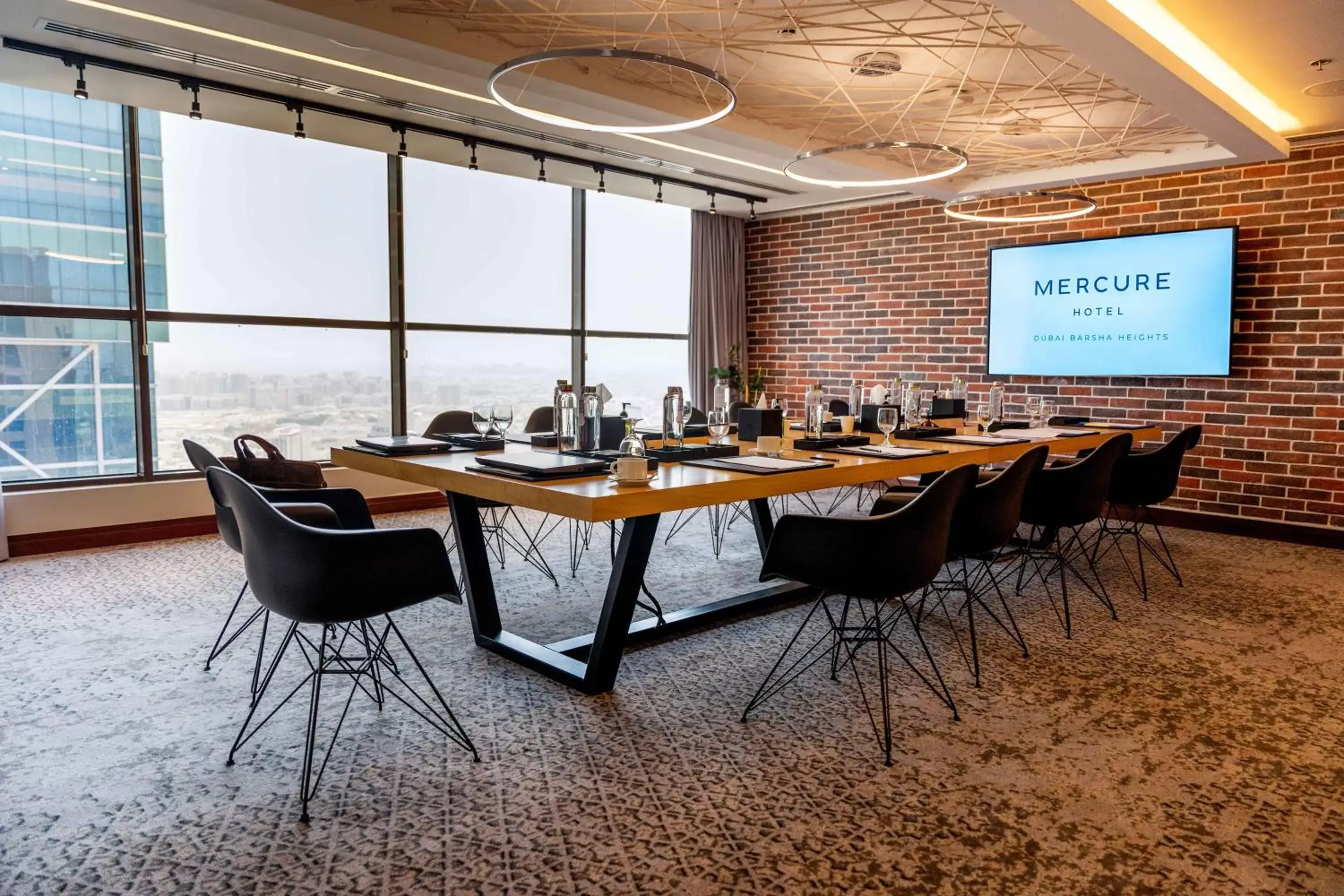 Meeting/conference room in Mercure Dubai Barsha Heights Hotel Suites