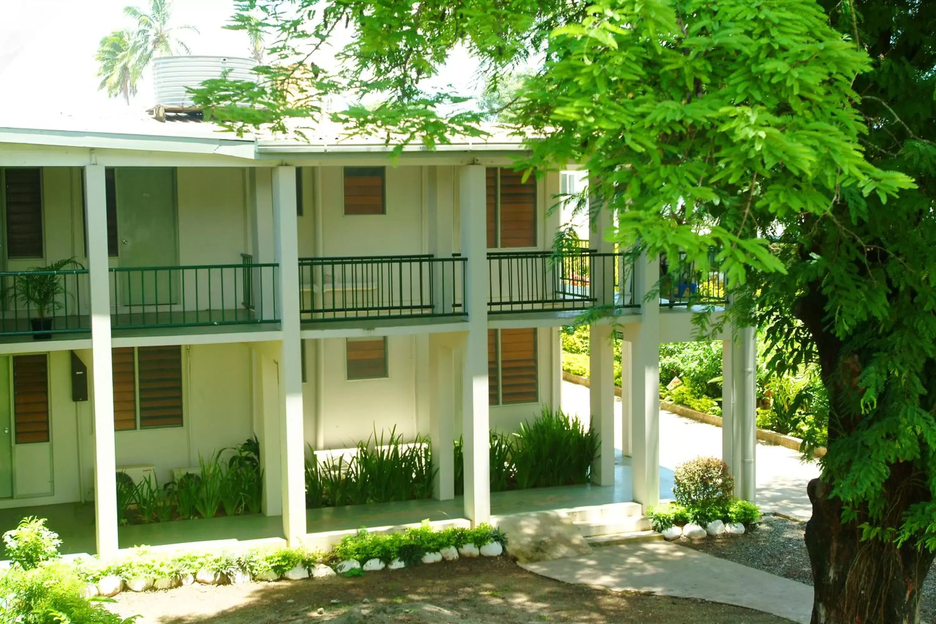 Balcony/Terrace, Property Building in Hexagon International Hotel, Villas & Spa