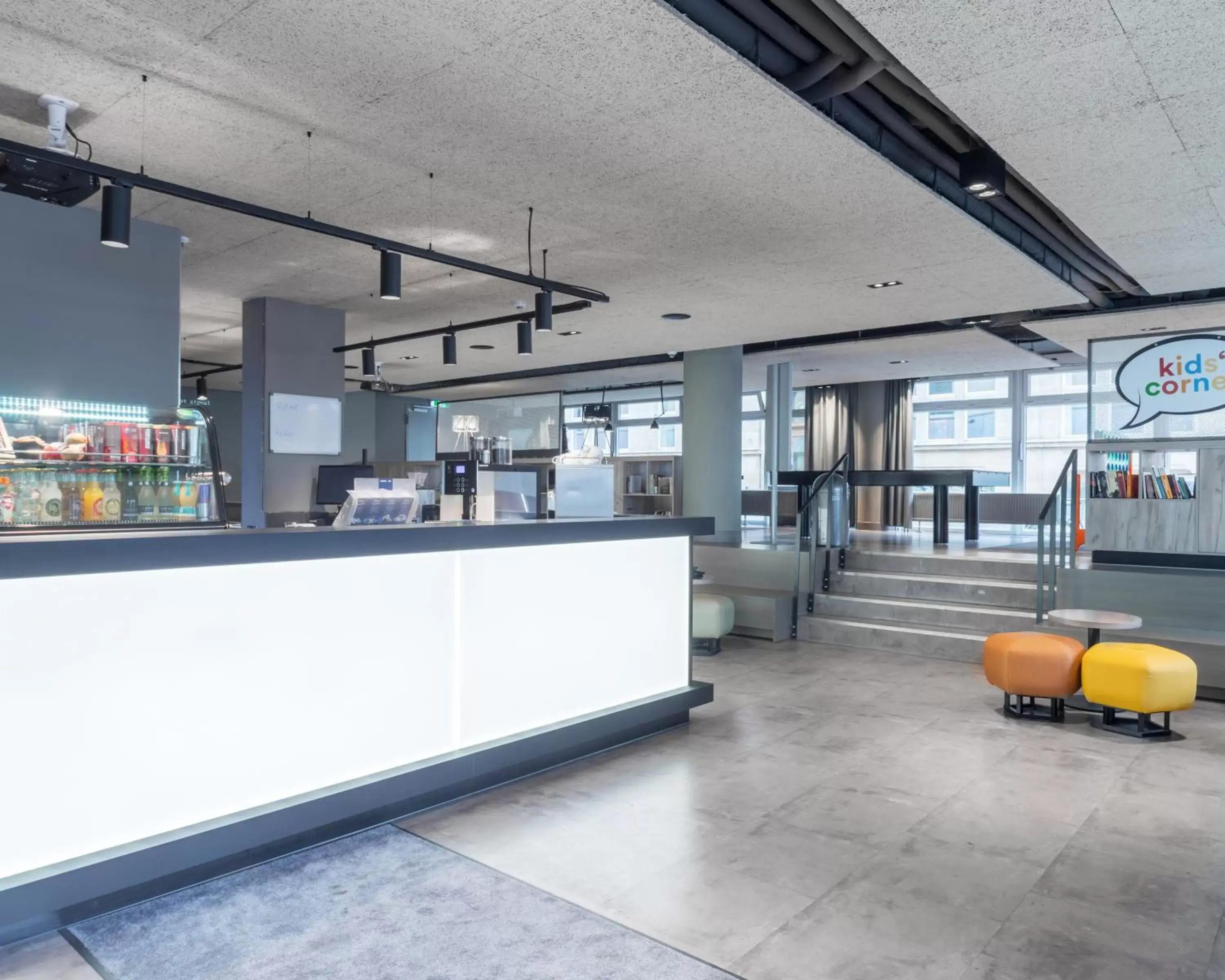 Lobby or reception in a&o Köln Neumarkt Lobby or reception in a&o Köln Neumarkt