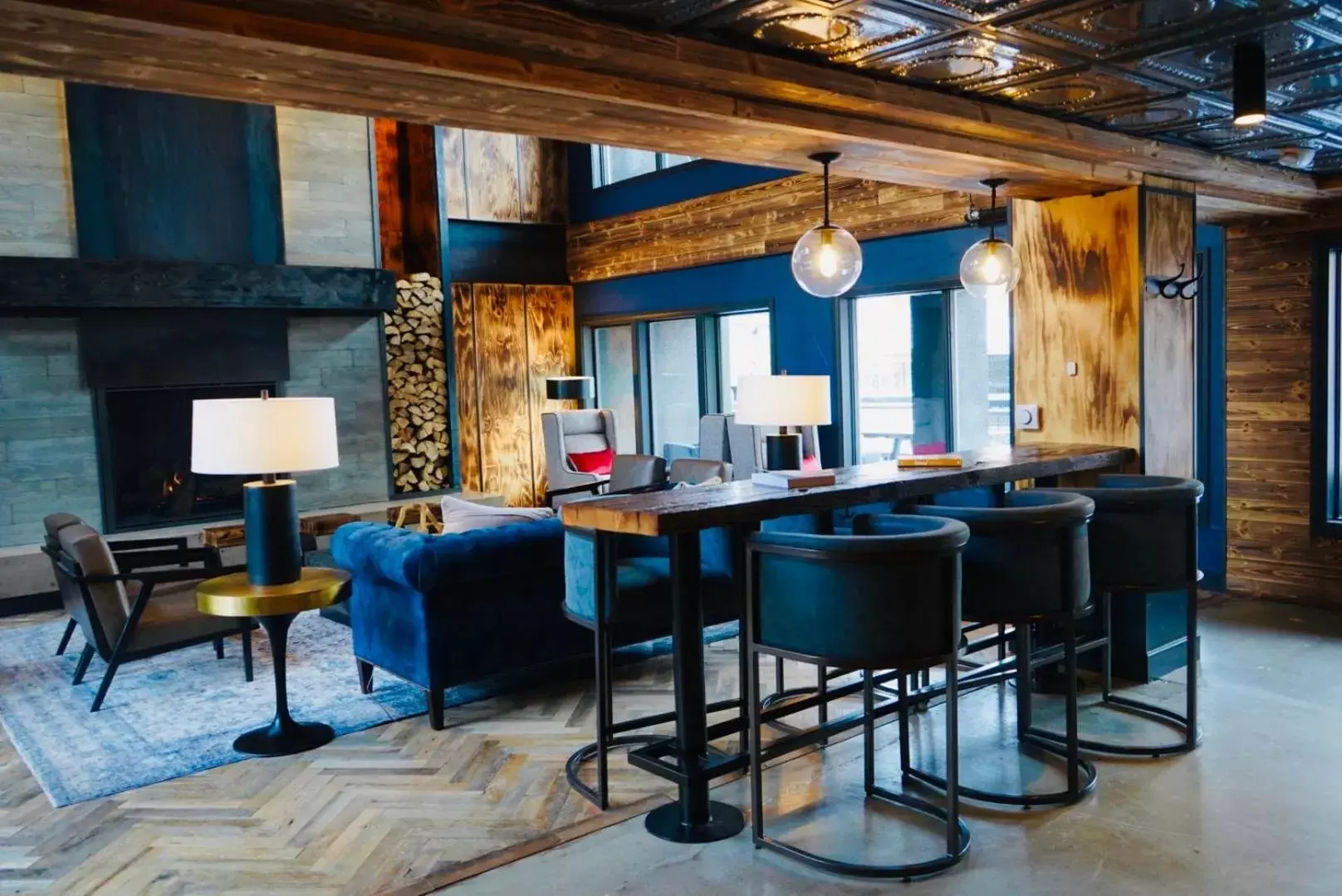 Lounge or bar in Gravity Haus