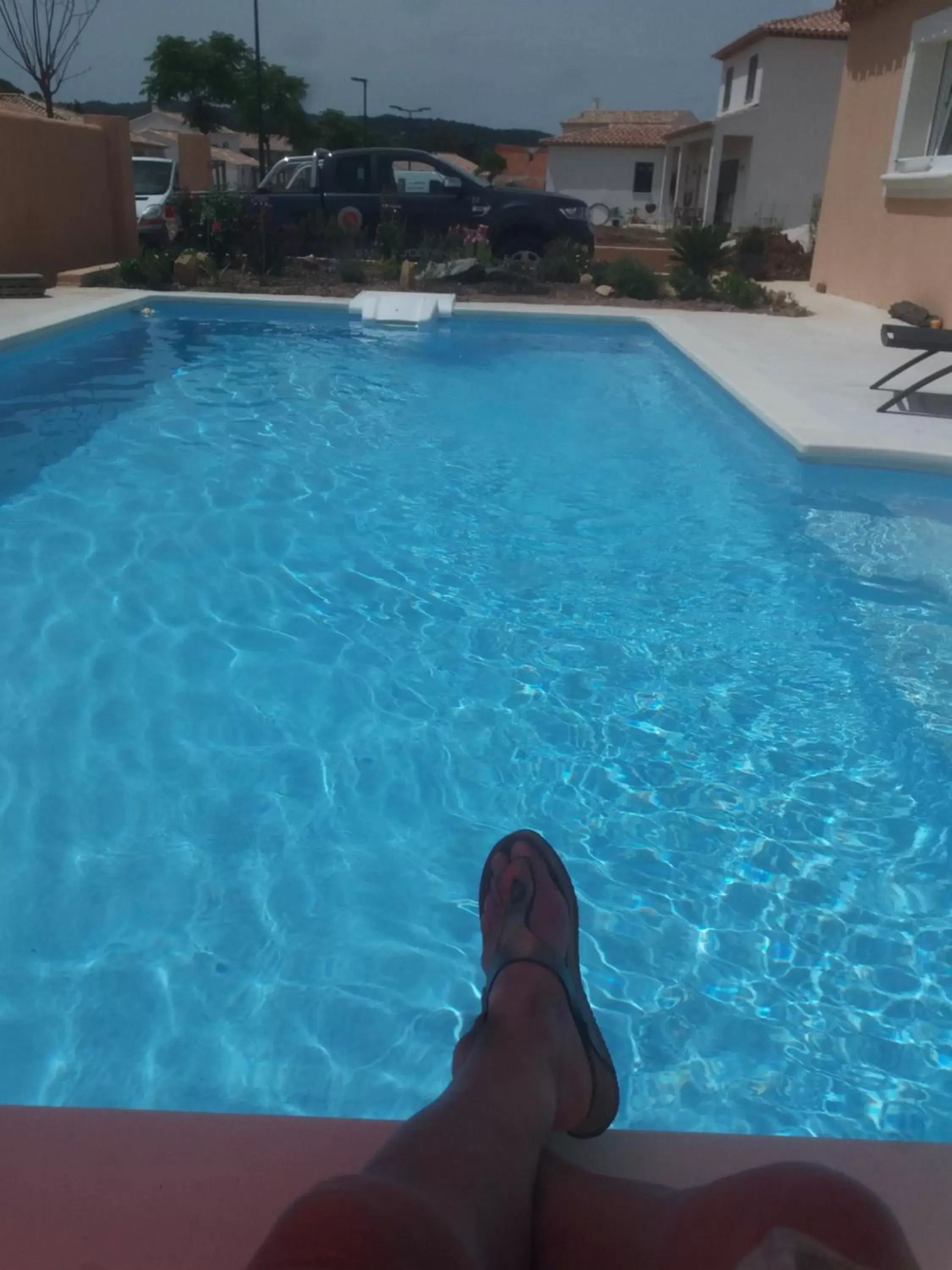 Swimming Pool in Chambre d'hôtes dans Villa Diane