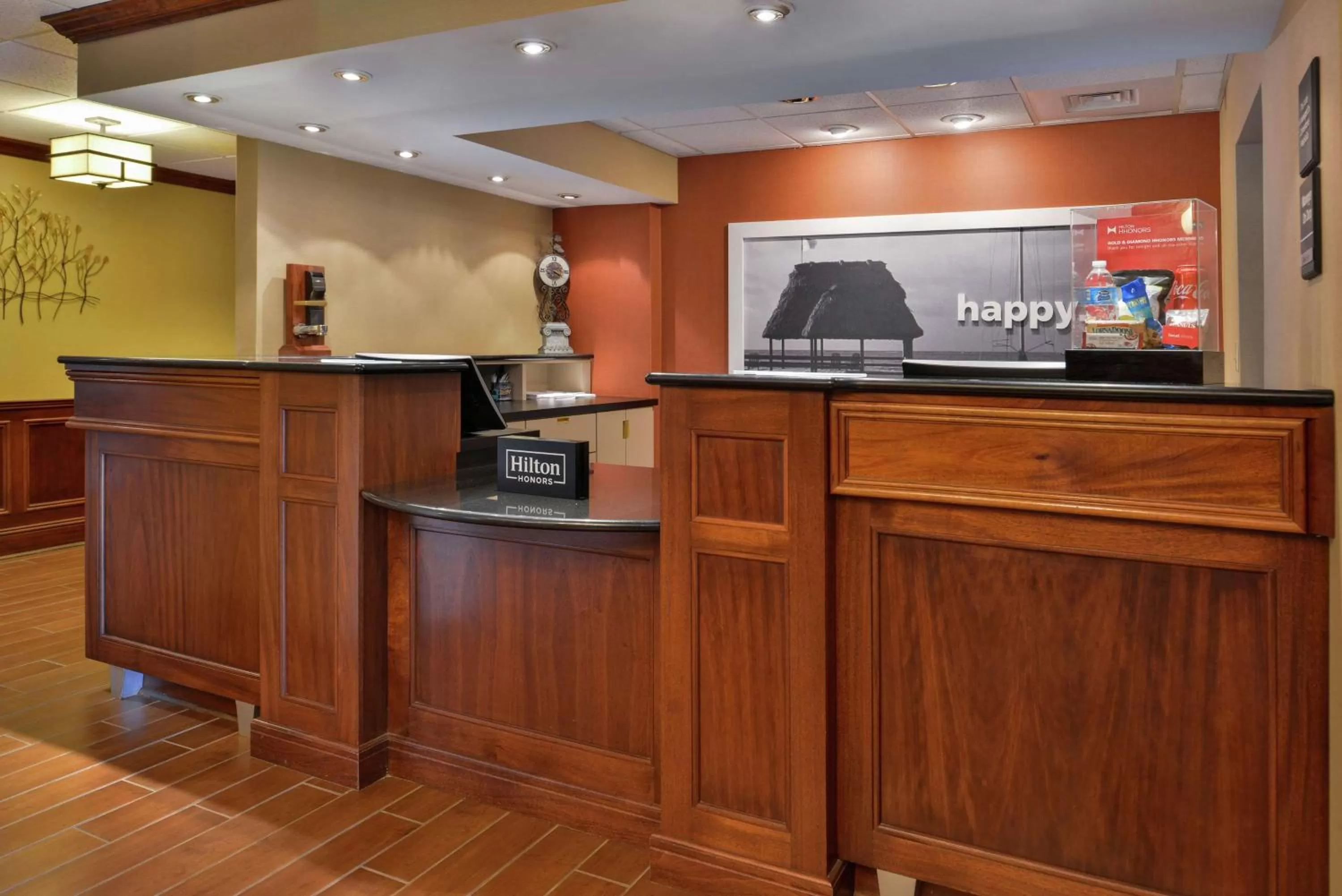 Lobby or reception in Hampton Inn South Hill