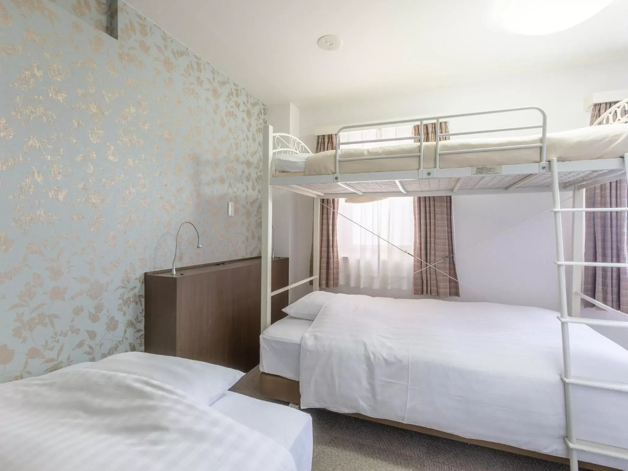 Bedroom, Bunk Bed in Hotel Wing International Sukagawa