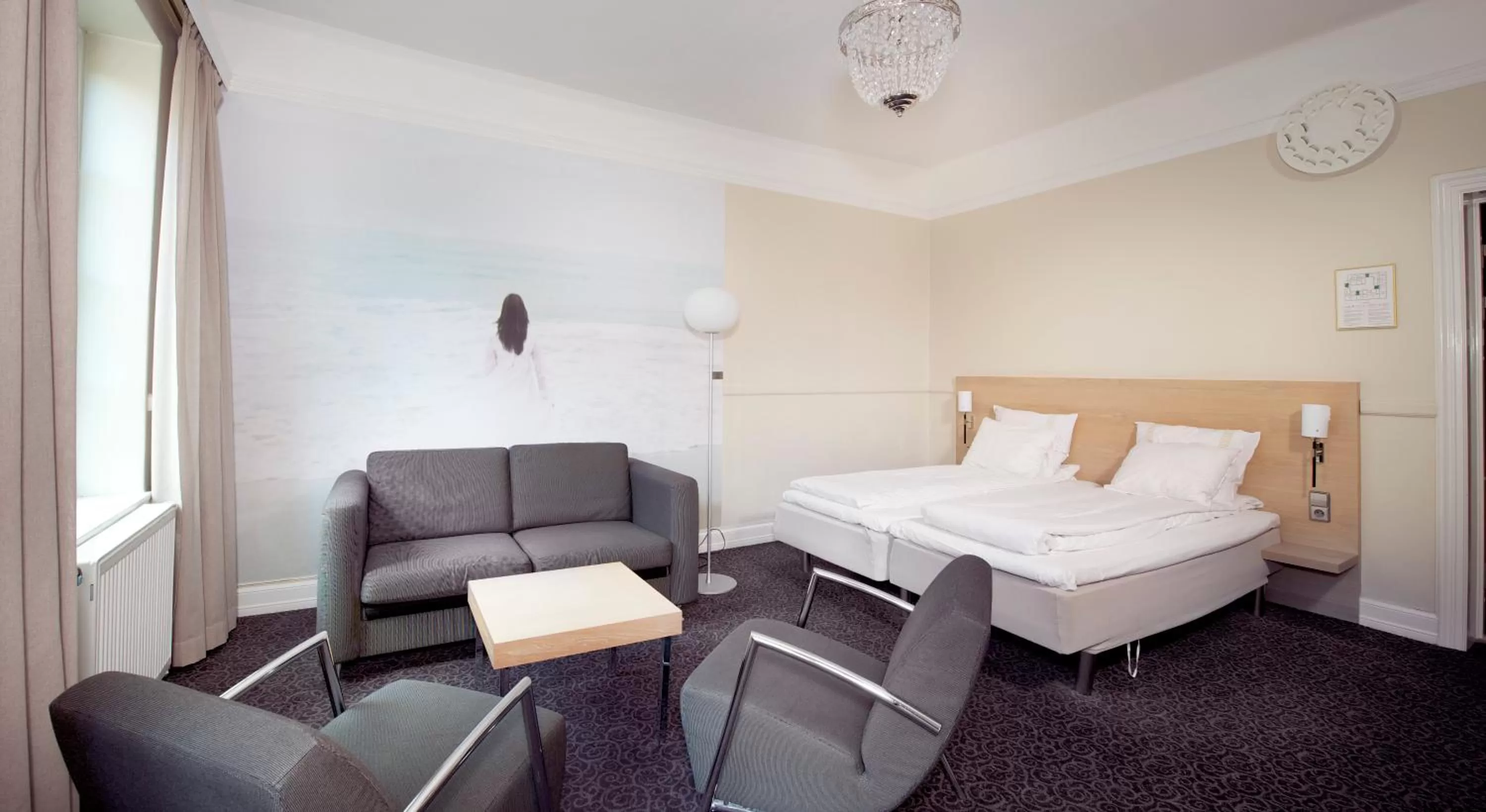 Bed in Home Hotel Savoy