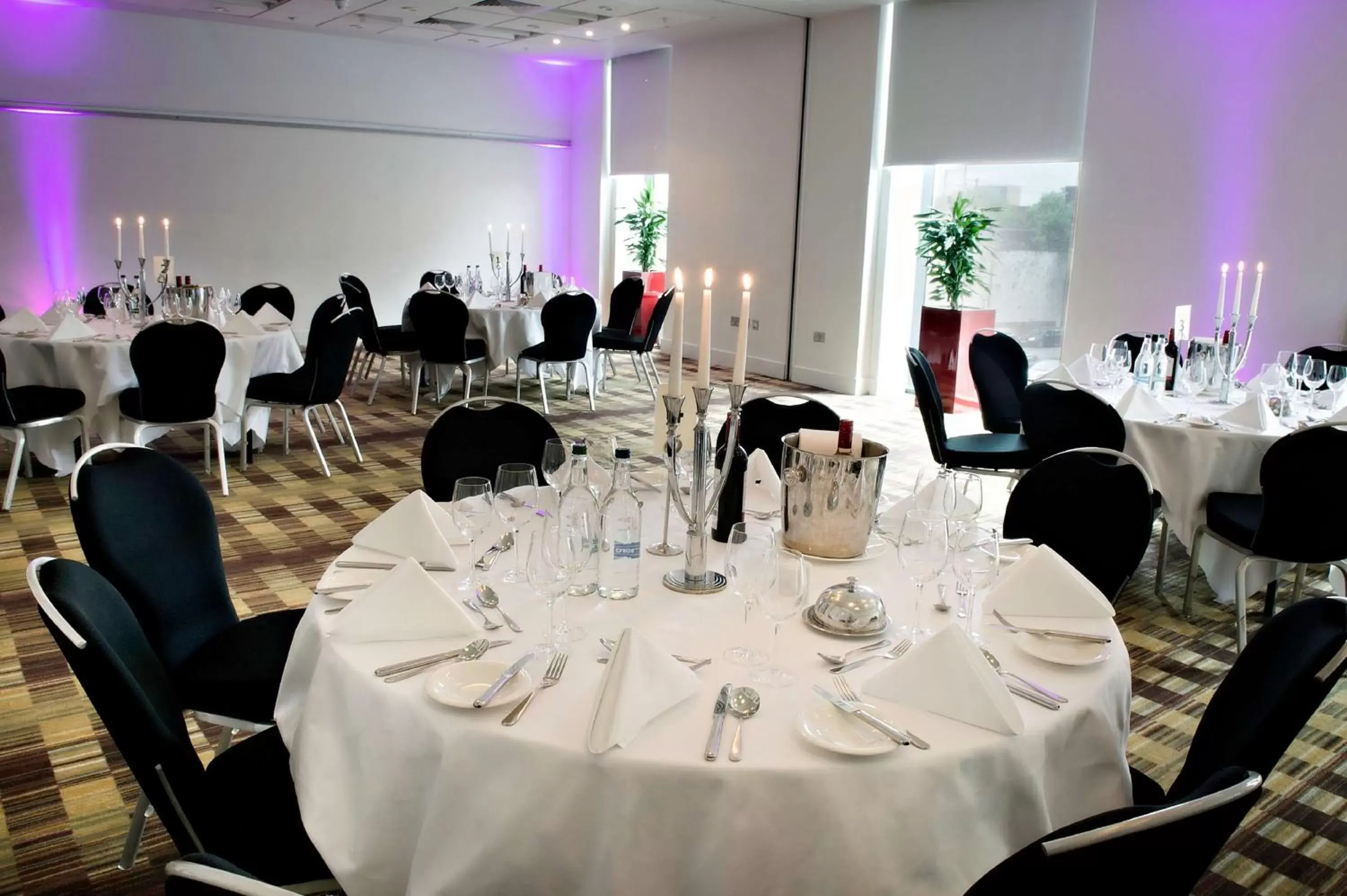 Meeting/conference room, Restaurant/Places to Eat in Hilton Manchester Deansgate
