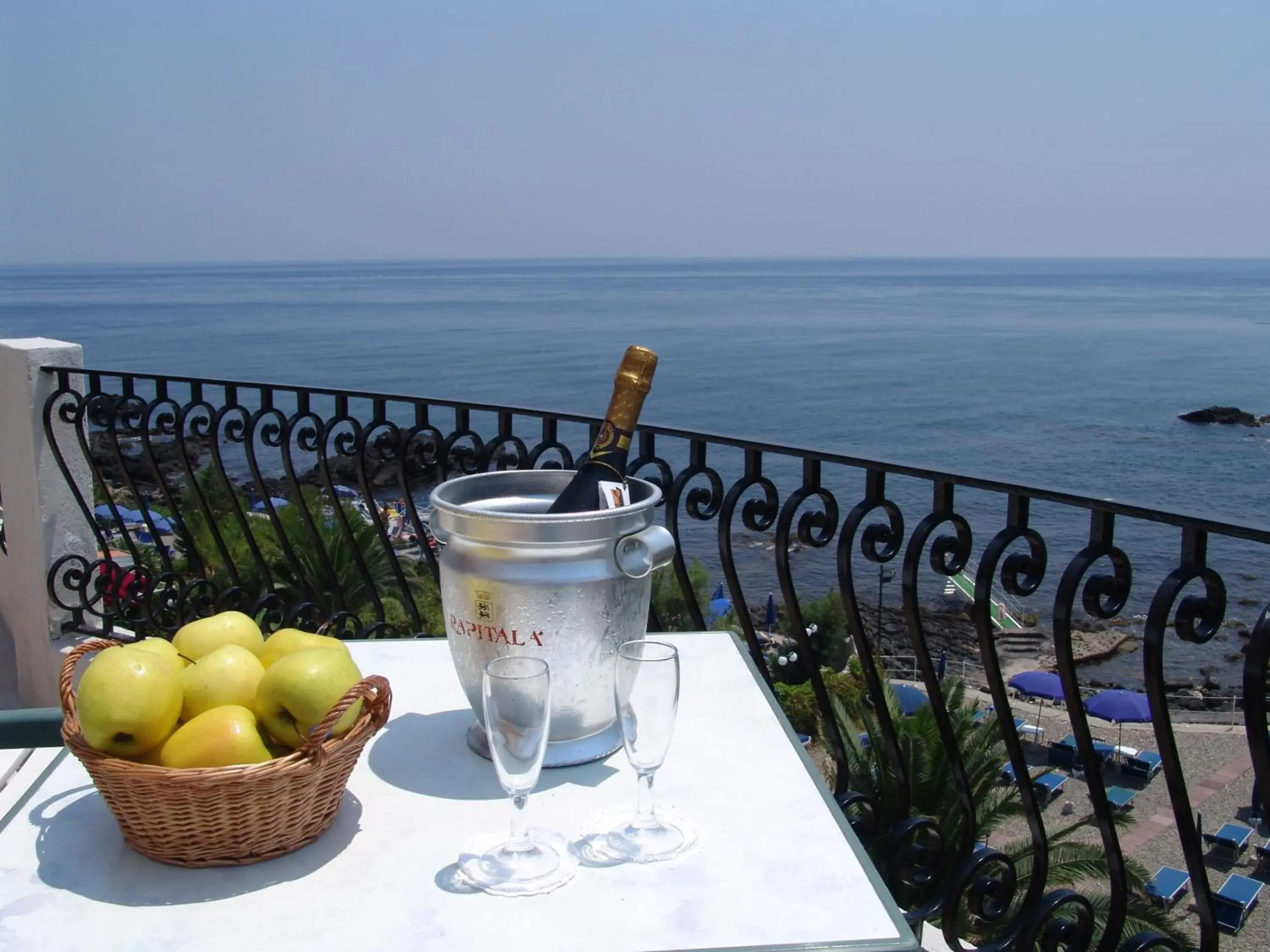 Sea view in Kalos Hotel