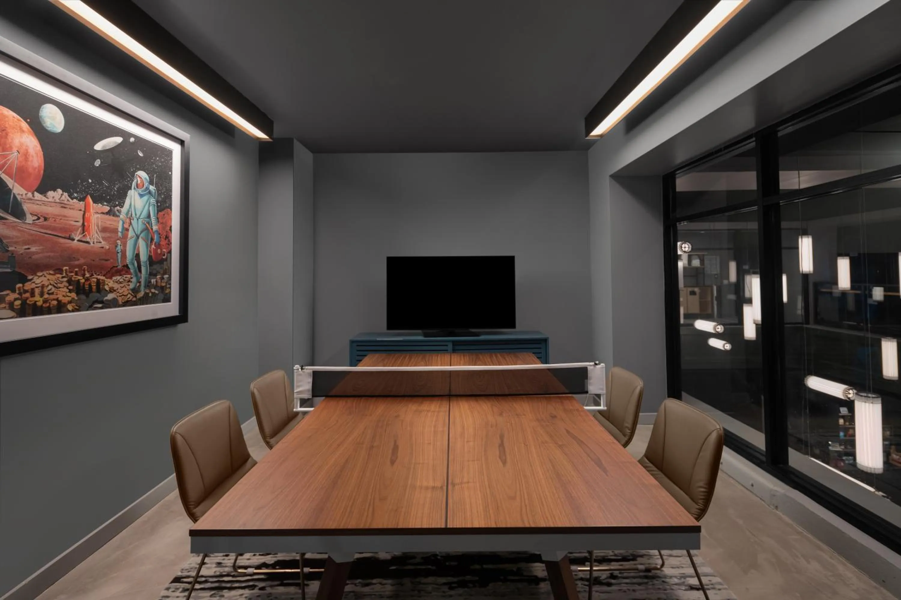 Meeting/conference room in Moxy Houston Downtown