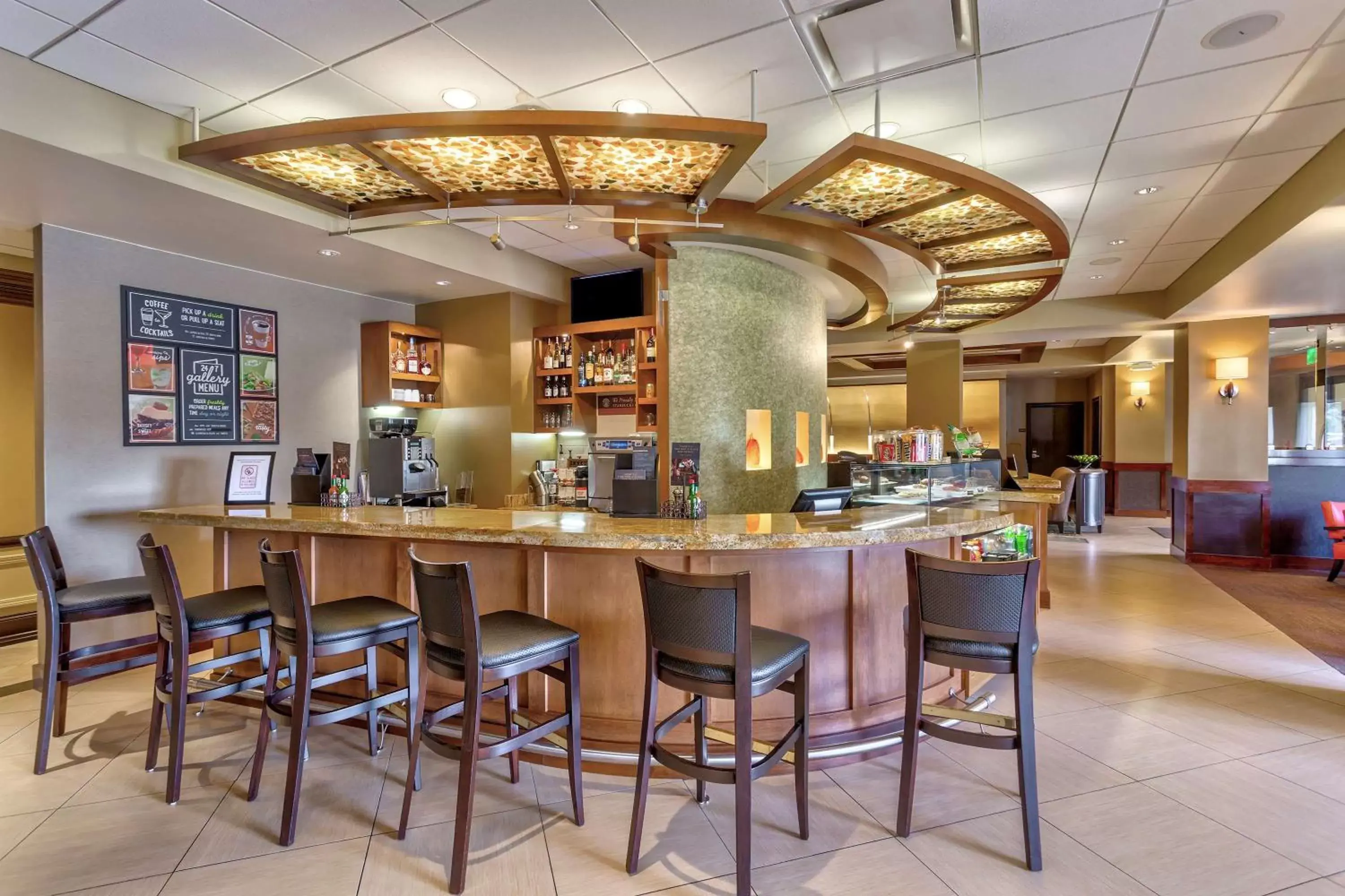 Lobby or reception, Restaurant/Places to Eat in Hyatt Place Kansas City/Overland Park/Convention Center