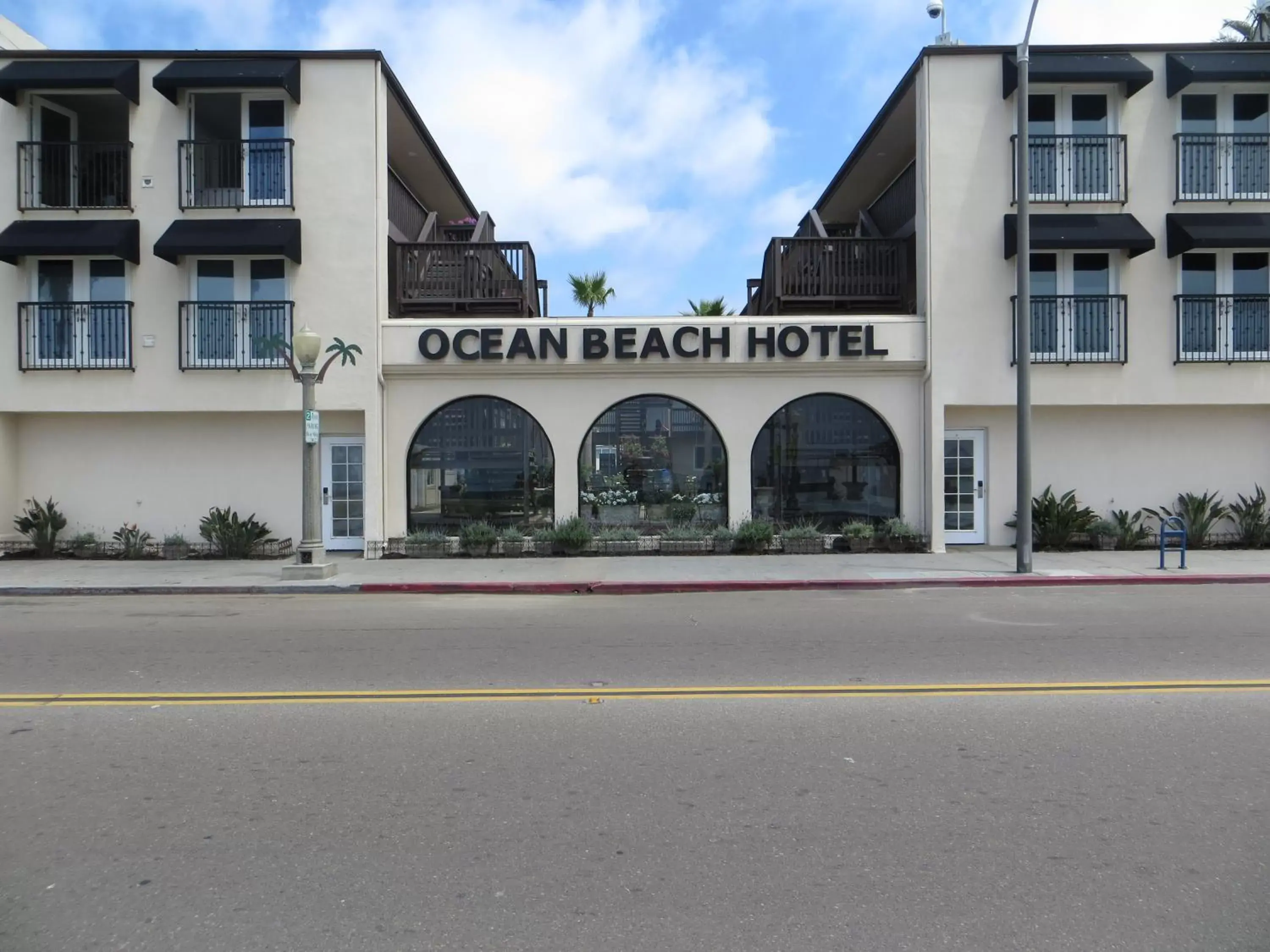 Property logo or sign, Property Building in Ocean Beach Hotel