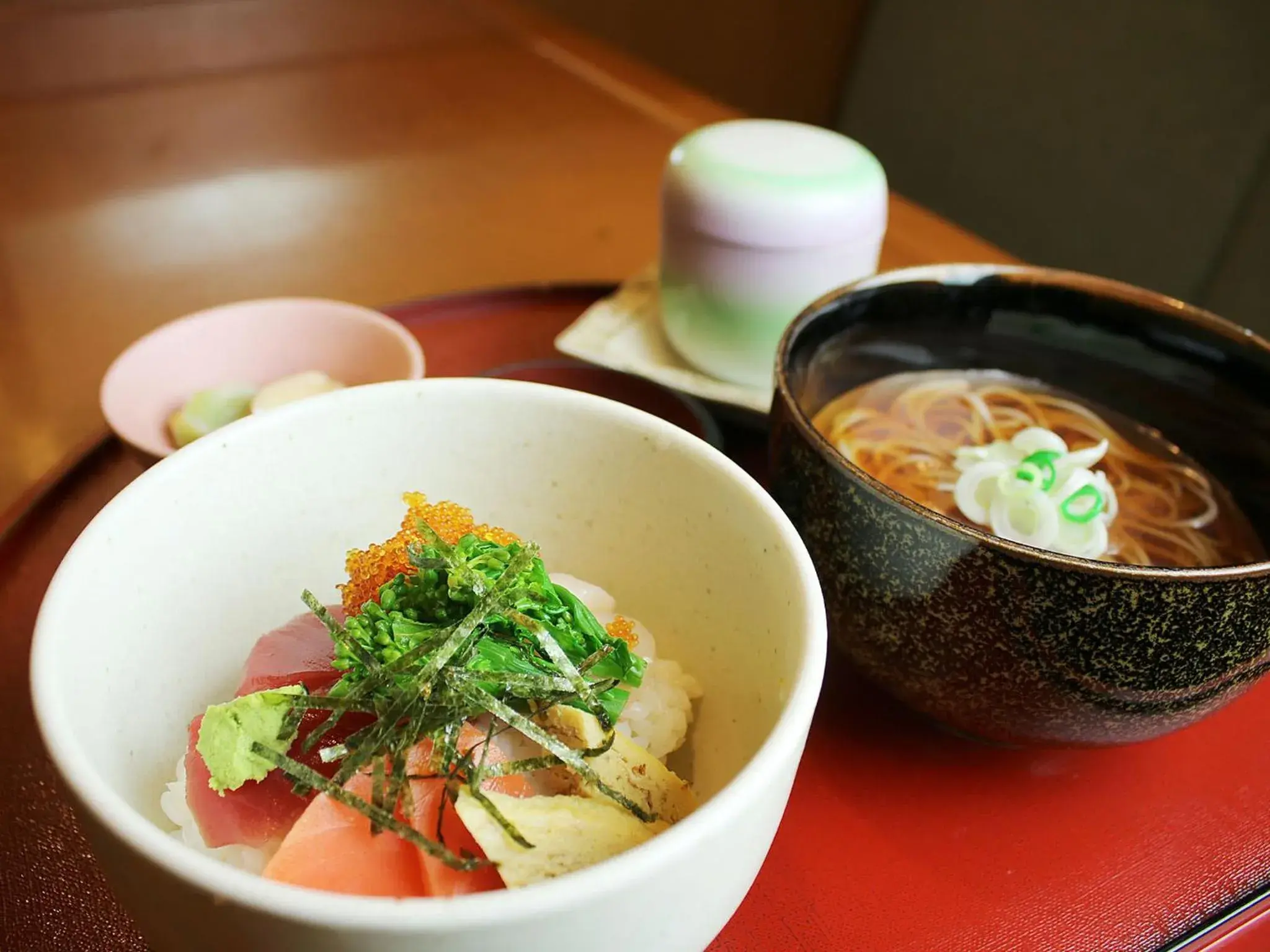 Food in Asahikawa Sun Hotel