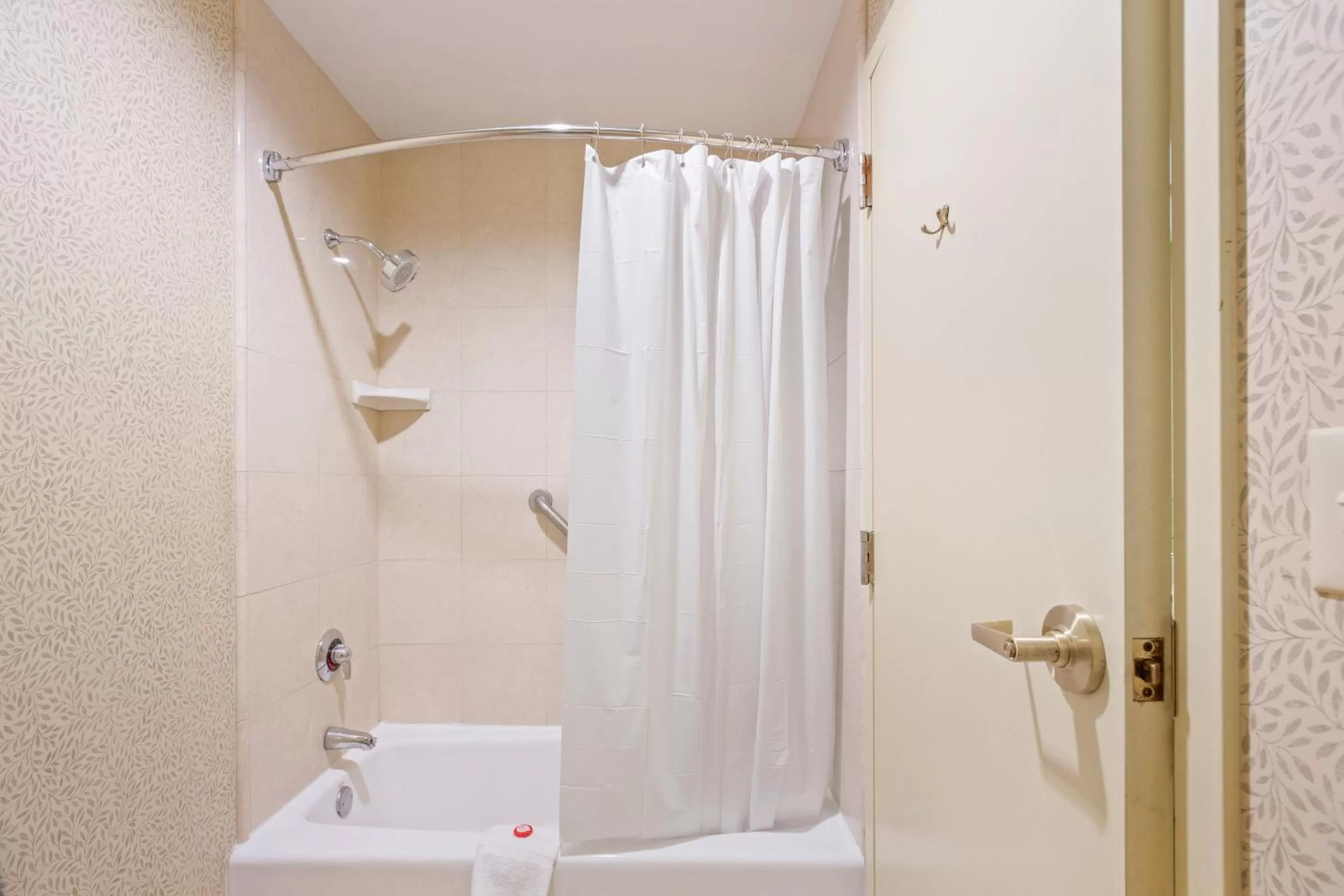 Bathroom in OYO Hotel St Louis Downtown City Center MO