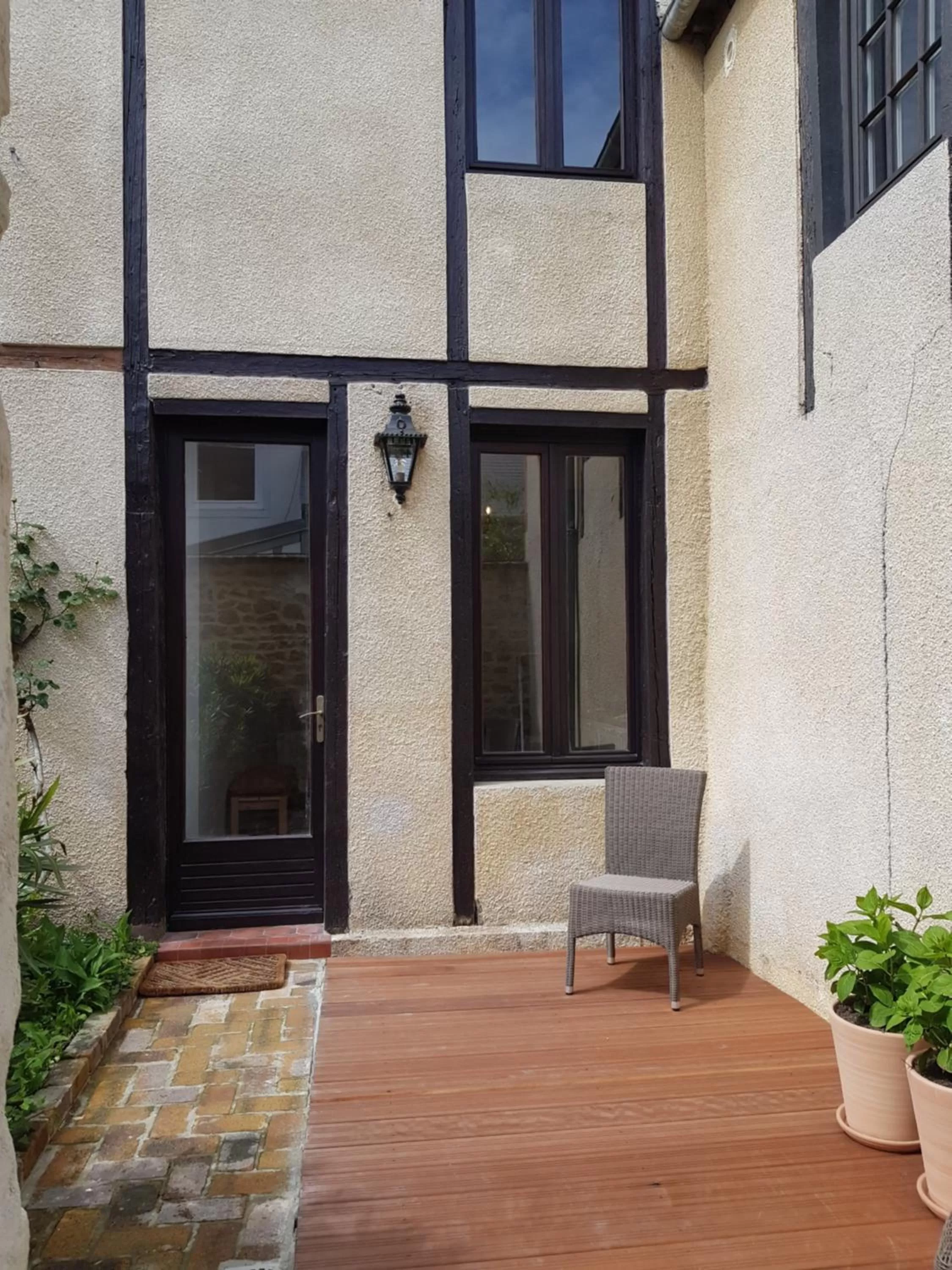 Facade/entrance in Les Cabines