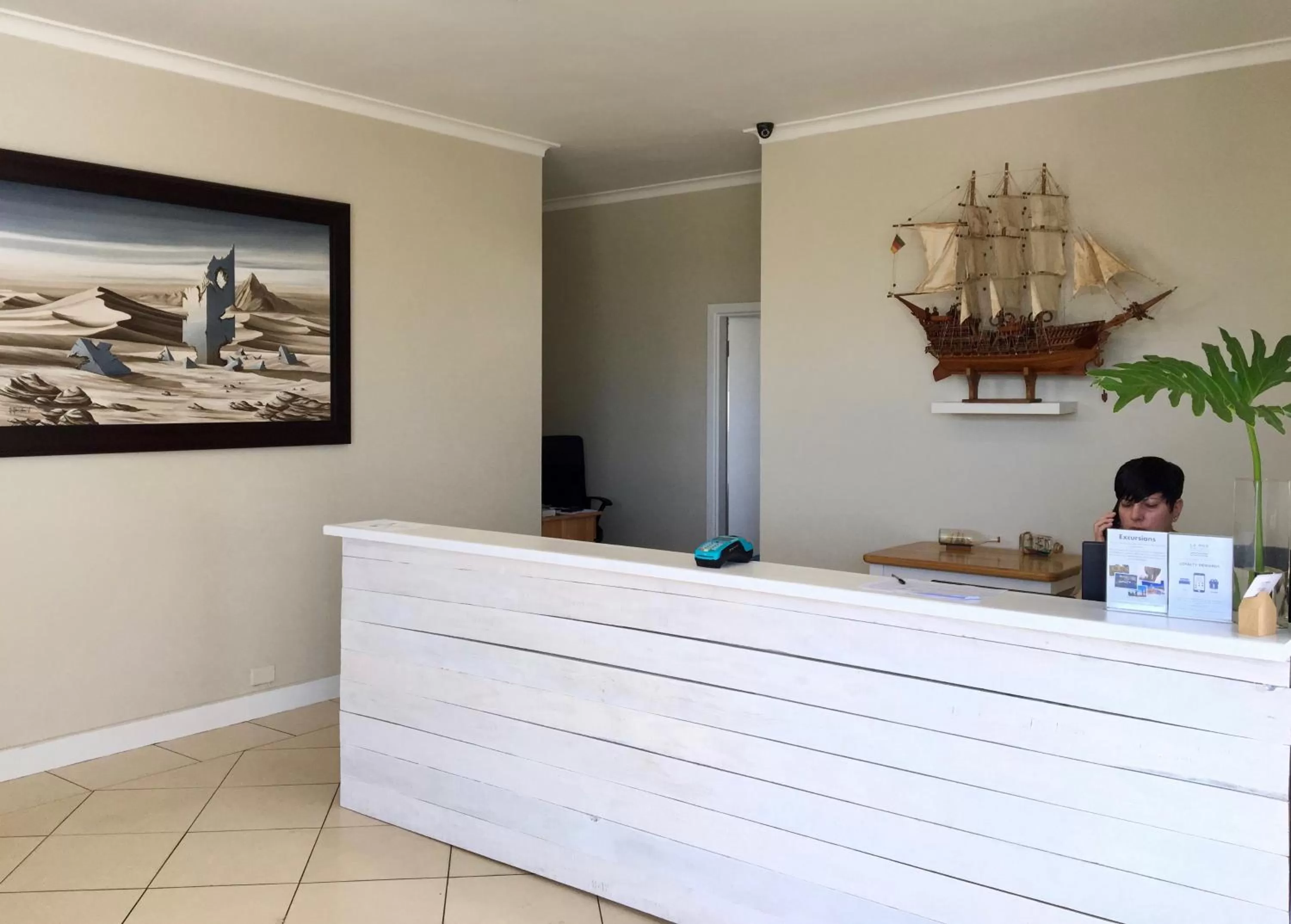 Lobby or reception in La Mer Guesthouse