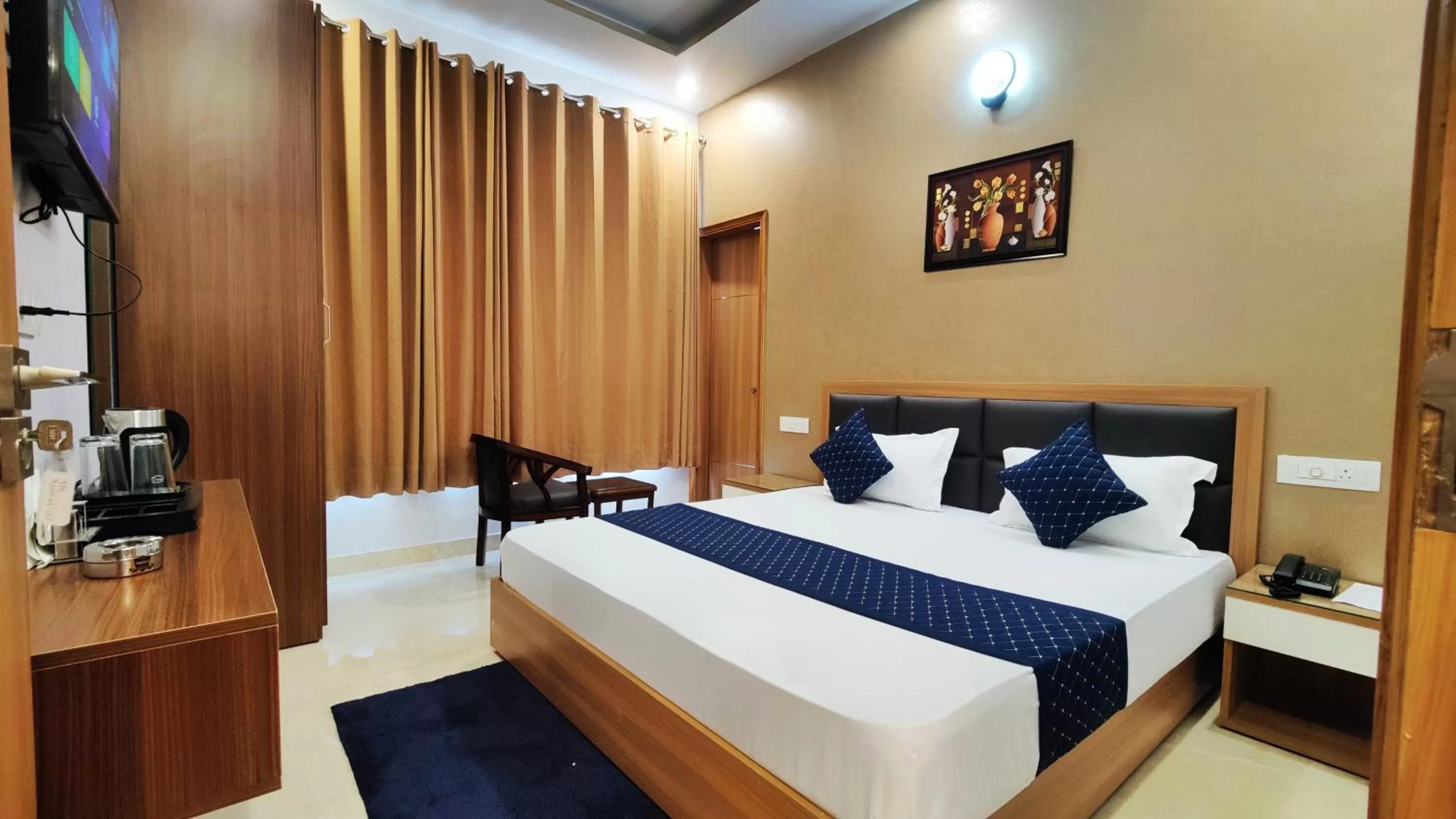 Bed in Hotel Park Hills